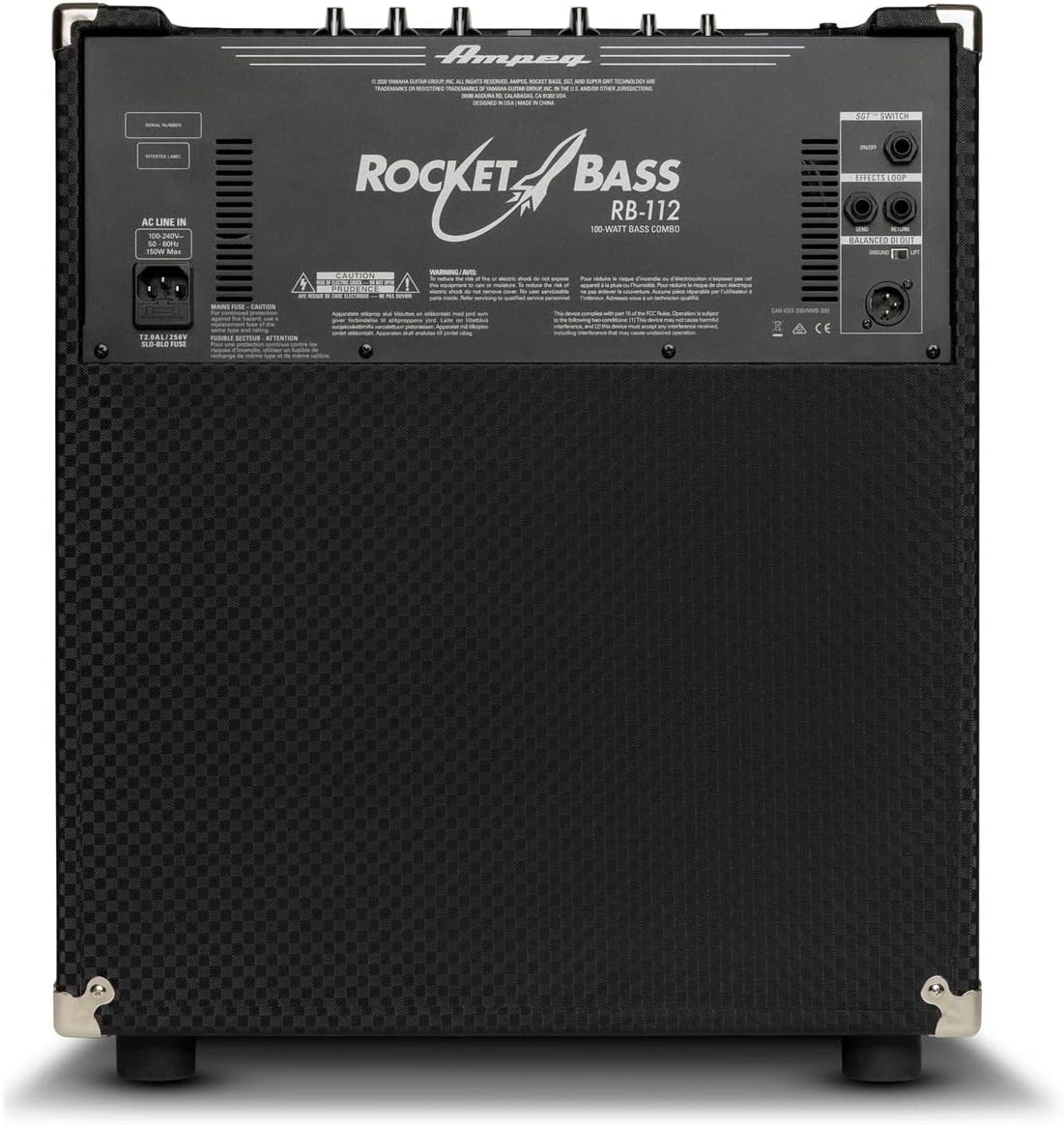 Ampeg Rocket Bass RB-112 100-Watt Combo Bass Amp (Certified Refurbished) - Image 4