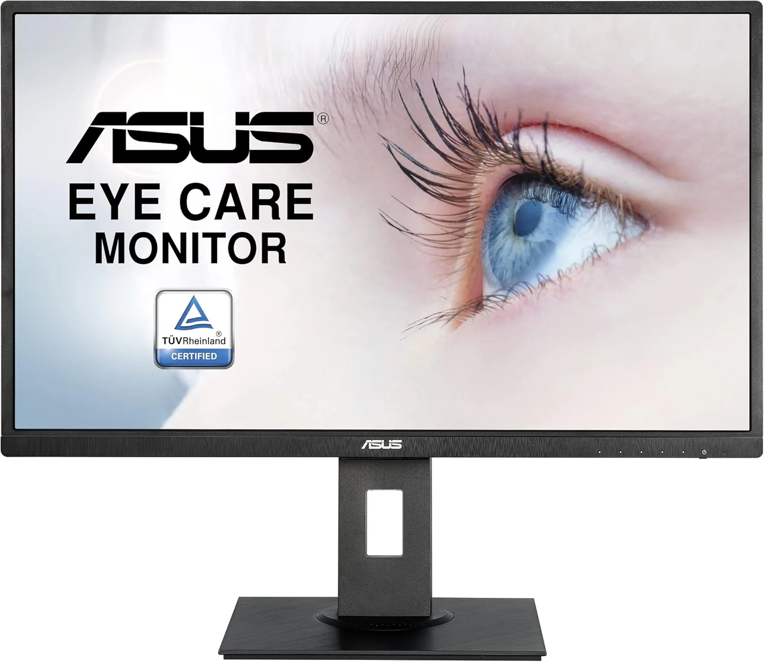 ASUS 27” 1080P Monitor (VA279HAL) - Full HD, Built-in Speakers, Eye Care, Low Blue Light, Flicker Free, VESA Mountable, Height Adjustment, Pivot, Swivel, Tilt, HDMI, VGA (Certified Refurbish) - Image 3