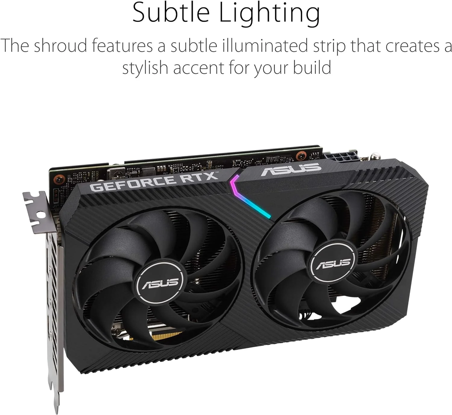 ASUS Dual NVIDIA GeForce RTX 3060 V2 OC Edition 12GB GDDR6 Gaming Graphics Card (PCIe 4.0, 12GB GDDR6 Memory, HDMI 2.1, DisplayPort 1.4a, 2-Slot Design (Certified Refurbished) - Image 5