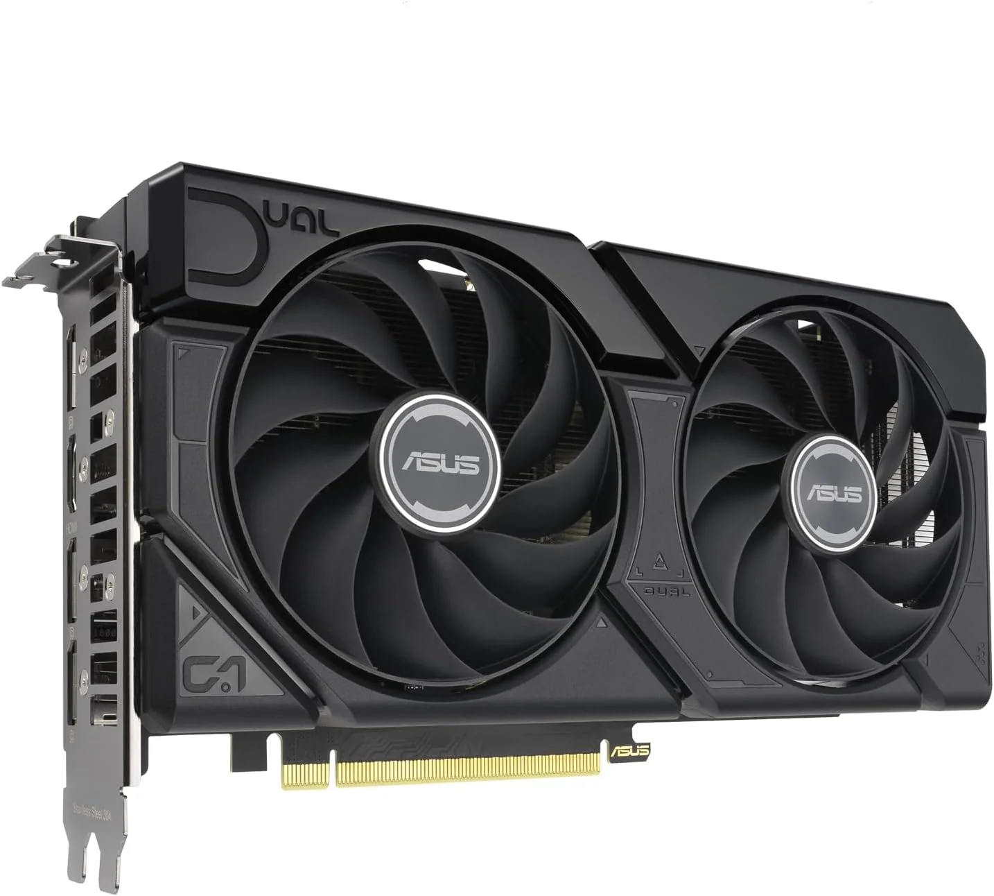 ASUS Dual Radeon RX 7600 XT OC Edition 16GB GDDR6 Graphics Card AMD RDNA 3 PCIe 4.0 16GB GDDR6 Memory HDMI 2.1 DisplayPort 2.1 (Certified Refurbished) - Image 2