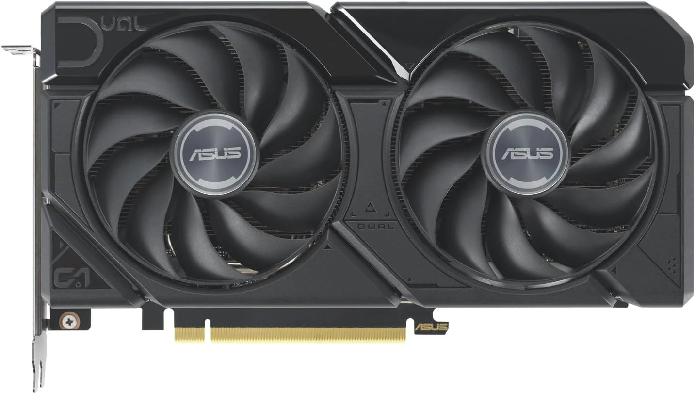 ASUS Dual Radeon RX 7600 XT OC Edition 16GB GDDR6 Graphics Card AMD RDNA 3 PCIe 4.0 16GB GDDR6 Memory HDMI 2.1 DisplayPort 2.1 (Certified Refurbished) - Image 3