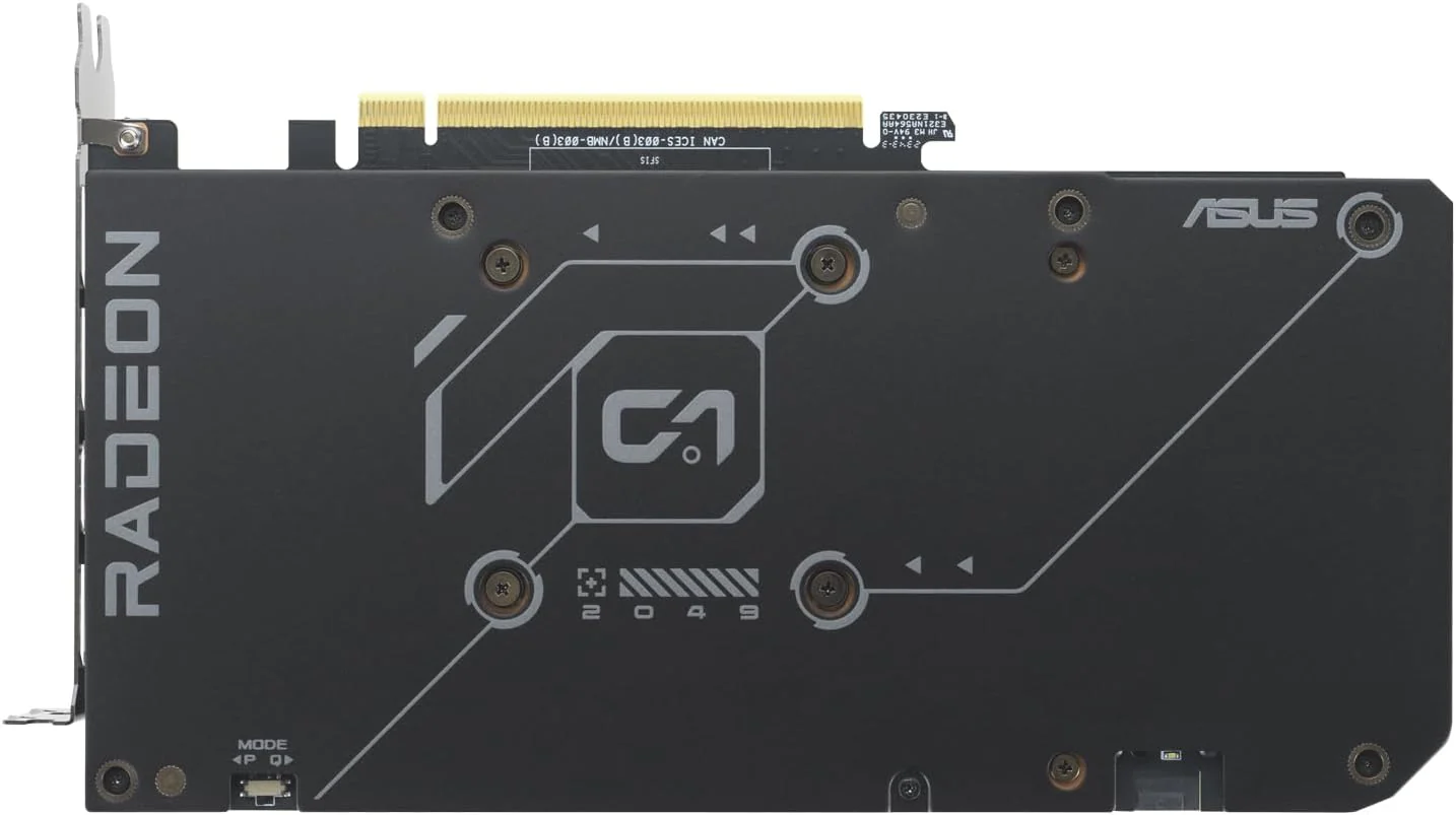 ASUS Dual Radeon RX 7600 XT OC Edition 16GB GDDR6 Graphics Card AMD RDNA 3 PCIe 4.0 16GB GDDR6 Memory HDMI 2.1 DisplayPort 2.1 (Certified Refurbished) - Image 8