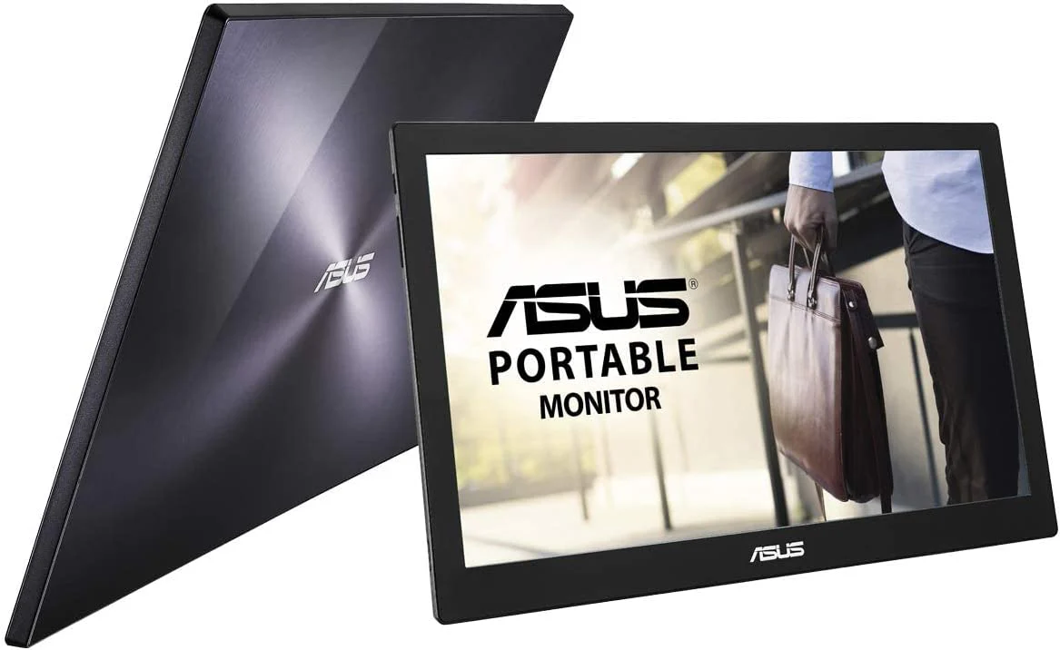 ASUS MB169B+ Portable USB Monitor - 16 inch (15.6 inch viewable), Full HD, USB-powered, IPS, Ultra-slim, Smart Case (Certified Refurbished) - Image 7