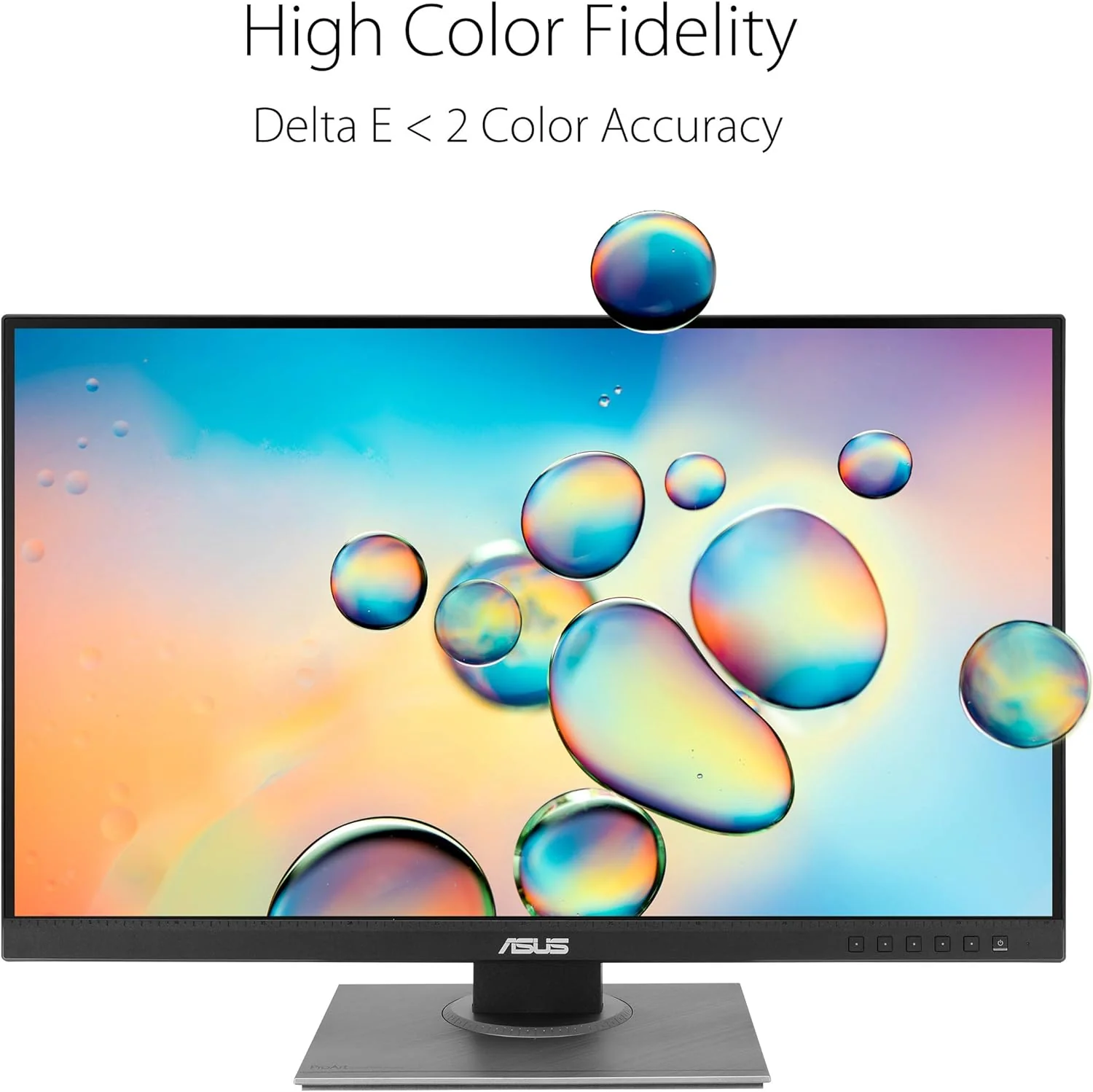 Asus ProArt 27 inch PA278QV Monitor | 2560 x 1440 | WQHD | 100% sRGB/Rec. 709 | DisplayPort, HDMI, DVI-D, Mini DP | Calman Verified | Eye Care, Anti-Glare (Certified Refurbished) - Image 4