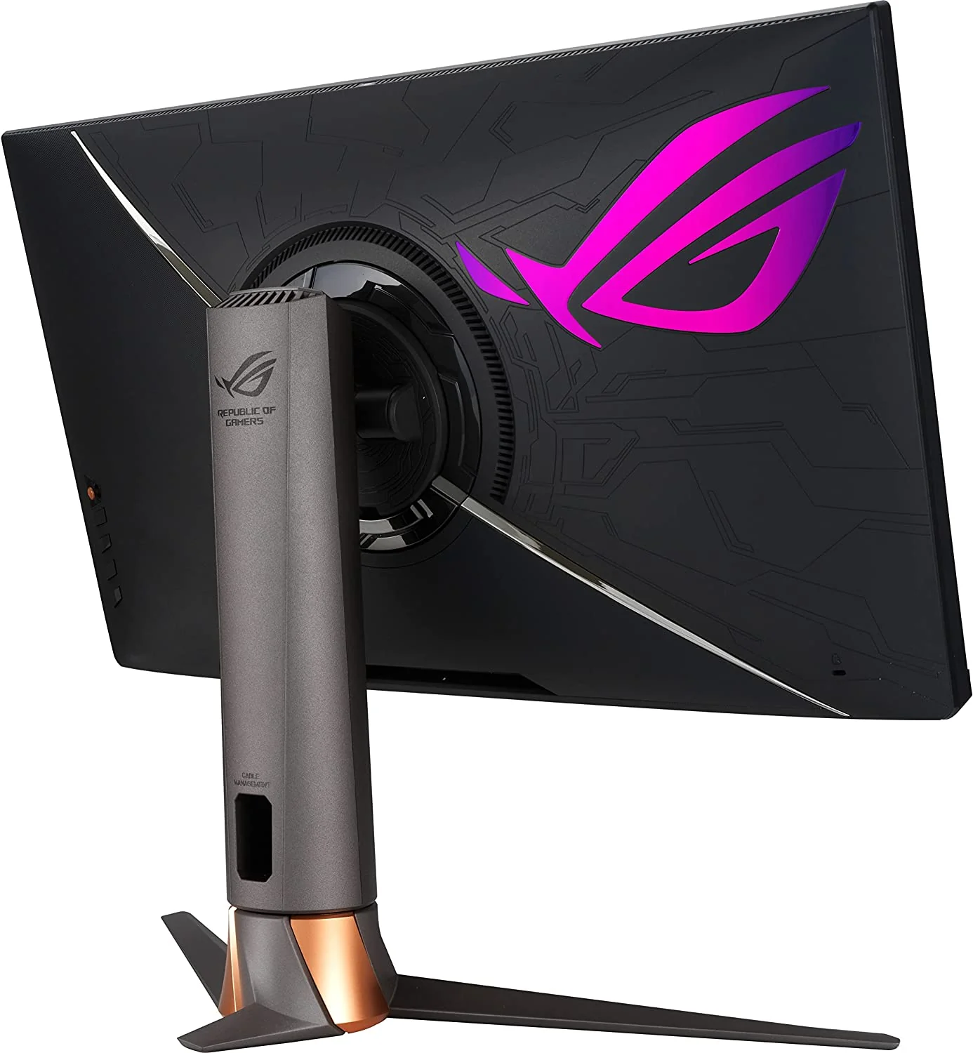 Asus PG279QM ROG Swift 27” 1440P Gaming Monitor WQHD (2560 x 1440), Fast IPS, 240Hz, 1ms, G-SYNC, DisplayHDR400, HDMI, DisplayPort (Certified Refurbished) - Image 3