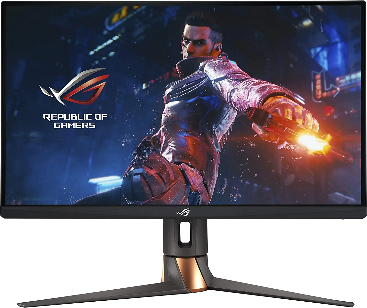 Asus PG279QM ROG Swift 27” 1440P Gaming Monitor WQHD (2560 x 1440), Fast IPS, 240Hz, 1ms, G-SYNC, DisplayHDR400, HDMI, DisplayPort (Certified Refurbished) - Image 6