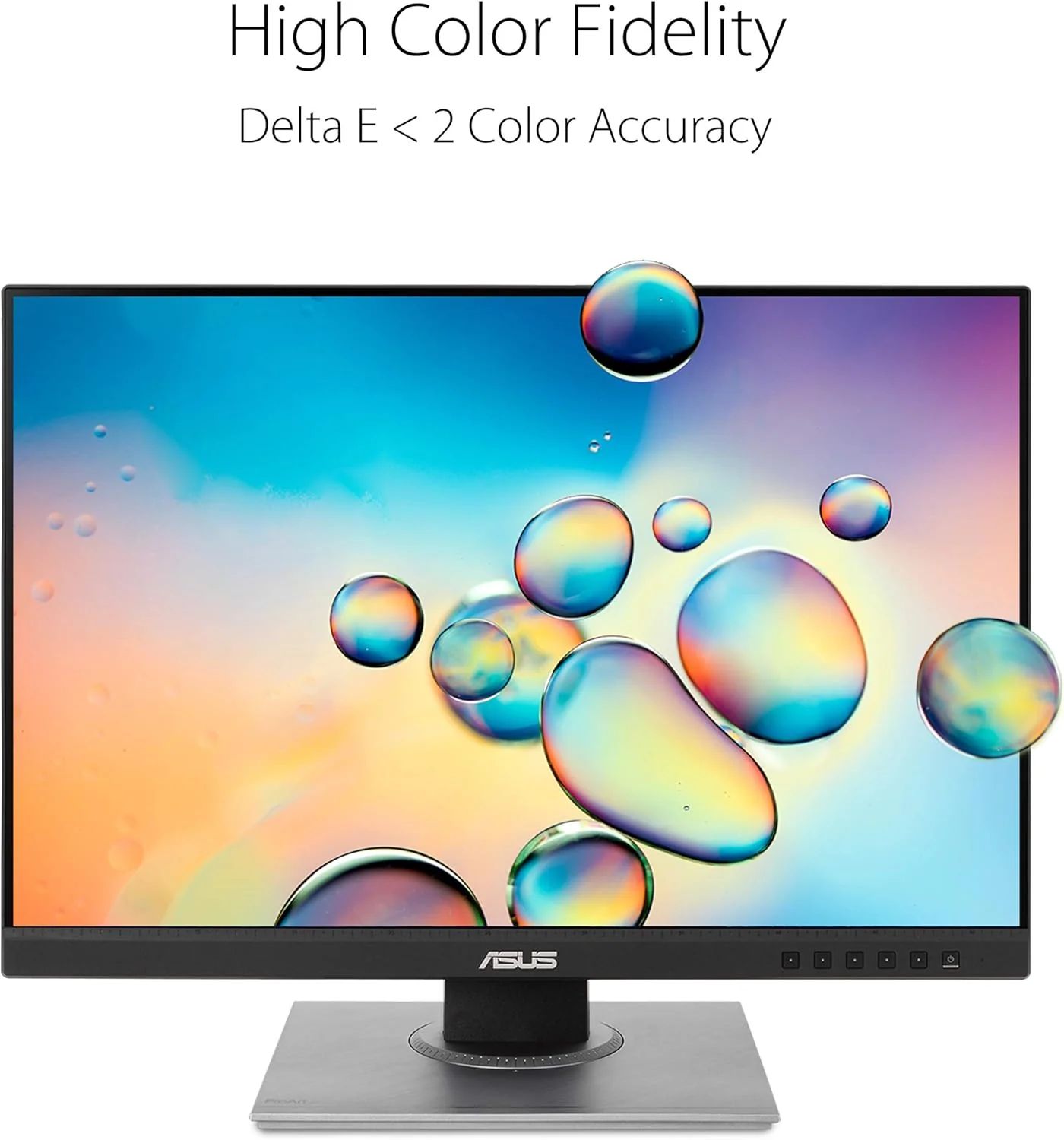 ASUS ProArt Display PA248QV 24.1” WUXGA (1920 x 1200) 16:10 Monitor, 100% sRGB/Rec.709 ΔE < 2, IPS, DisplayPort HDMI D-Sub, Calman Verified, Eye Care, Anti-glare, Tilt Pivot Swivel Height Adjustable (Certified Refurbished) - Image 9