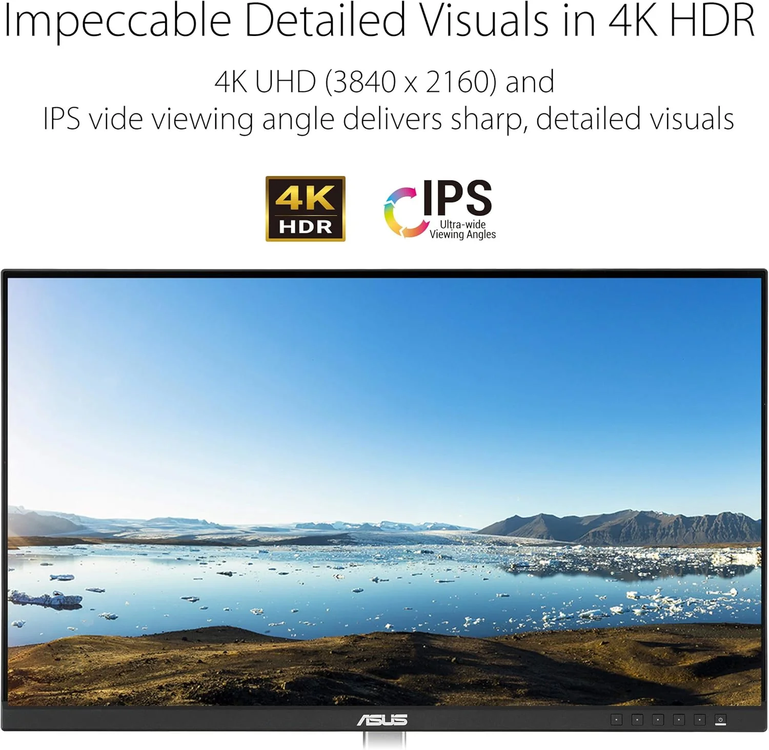 ASUS ProArt Display PA279CV 27” 4K HDR UHD (3840 x 2160) Monitor, IPS, 100% sRGB/Rec. 709, ΔE < 2, USB-C DisplayPort HDMI USB hub, Calman Verified, Eye Care, Tilt Pivot Swivel Height Adjustable (Certified Refurbished) - Image 7