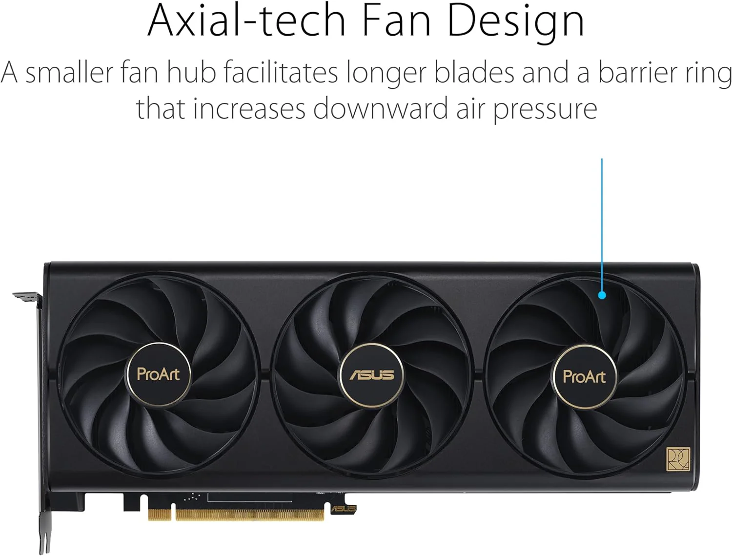 ASUS ProArt GeForce RTX 4080 Super OC Edition 16GB GDDR6X Gaming Graphics Card (NVIDIA GeForce RTX4080 DLSS 3, PCIe 4.0, 1x HDMI 2.1a, 3X DisplayPort 1.4a) (Certified Refurbished) - Image 5