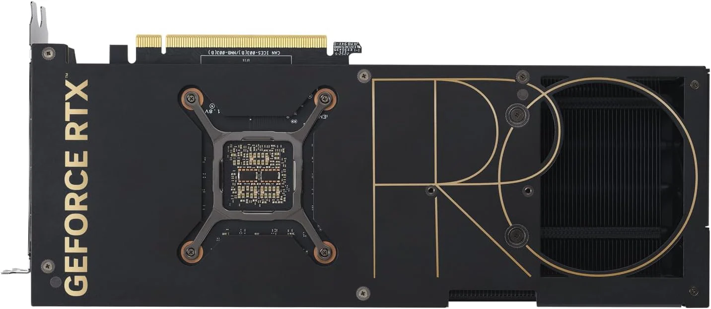 ASUS ProArt GeForce RTX 4080 Super OC Edition 16GB GDDR6X Gaming Graphics Card (NVIDIA GeForce RTX4080 DLSS 3, PCIe 4.0, 1x HDMI 2.1a, 3X DisplayPort 1.4a) (Certified Refurbished) - Image 7