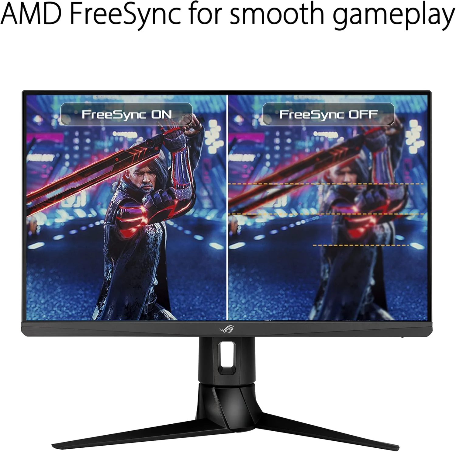 ASUS ROG Strix 23.8” 1080P HDR Gaming Monitor (XG249CM) - Full HD, IPS, 270Hz, 1ms, Extreme Low Motion Blur Sync, FreeSync Premium, 105% sRGB, Eye Care, USB-C, DisplayPort, HDMI, Height Adjustable (Certified Refurbished) - Image 4