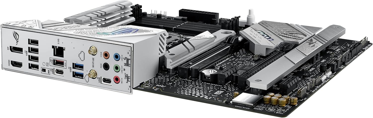 ASUS ROG Strix B760-A Gaming WiFi Intel® B760 (13th and 12th Gen) LGA 1700 White ATX Motherboard (Certified Refurbished) - Image 4