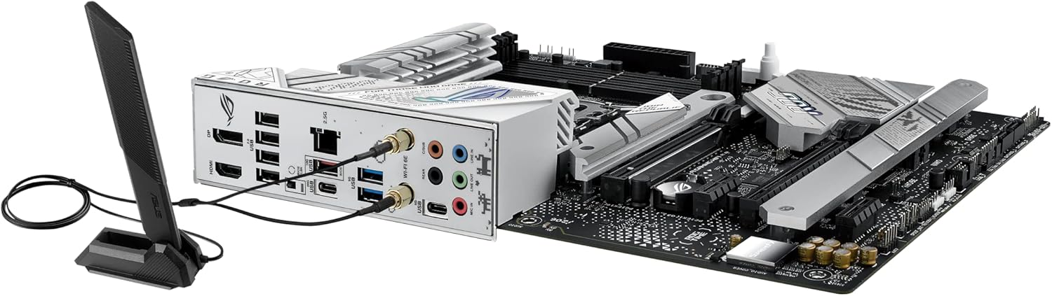 ASUS ROG Strix B760-A Gaming WiFi Intel® B760 (13th and 12th Gen) LGA 1700 White ATX Motherboard (Certified Refurbished) - Image 5