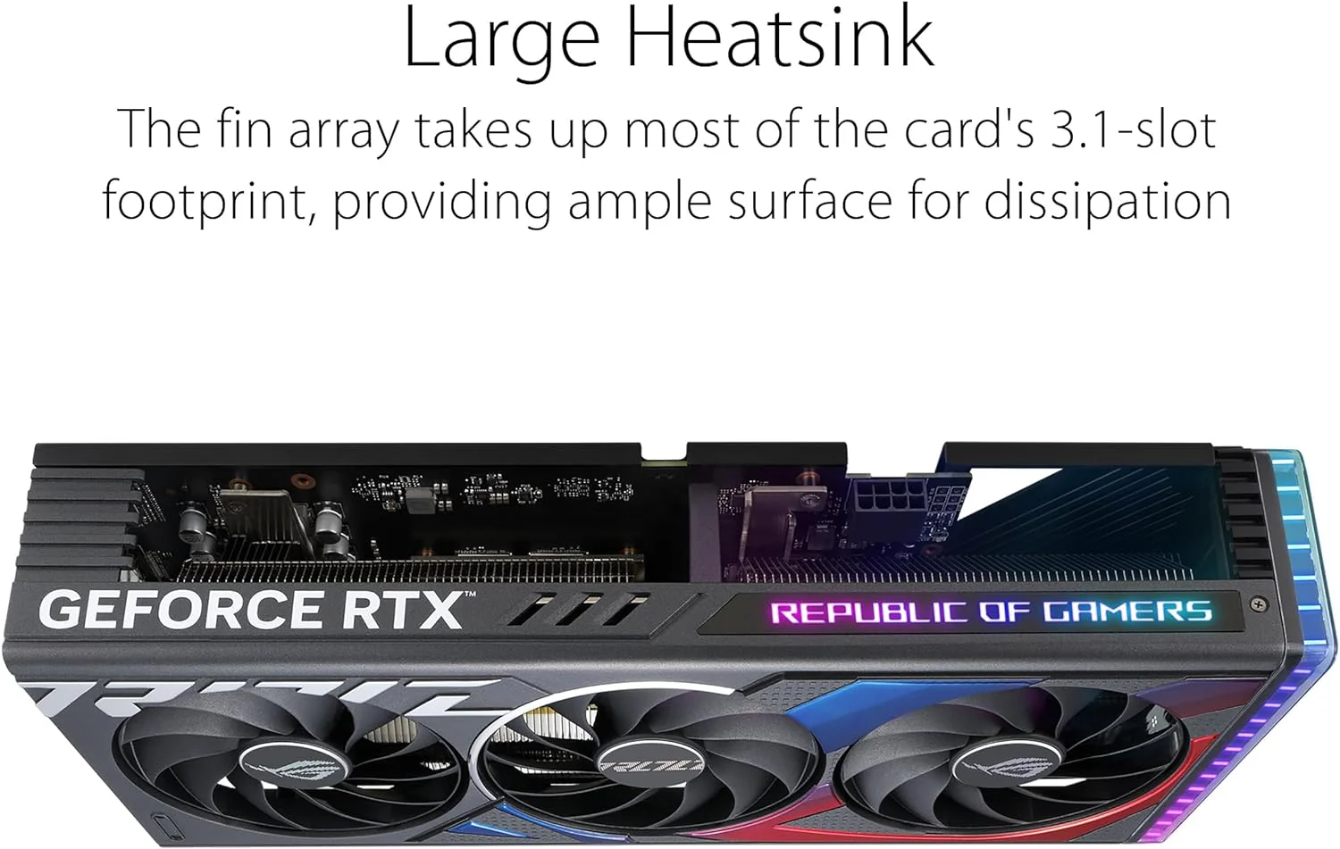 ASUS ROG Strix GeForce RTX 4060 OC Edition Gaming Graphics Card (PCIe 4.0, 8GB GDDR6, DLSS 3, HDMI 2.1a, DisplayPort 1.4a, Axial-tech Fan Design, Aura Sync, 0dB Technology) (Certified Refurbished) - Image 10