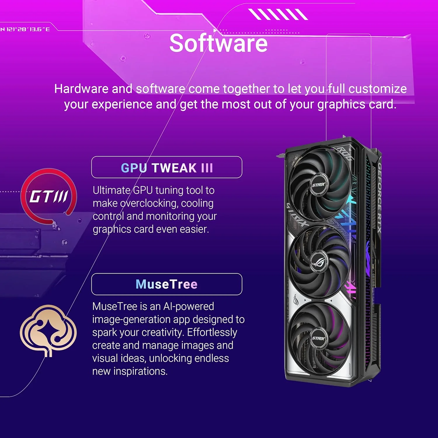 ASUS ROG Strix GeForce RTX 5070 Ti OC Edition 16GB GDDR7 Graphics Card (PCIe 5.0, 16GB GDDR7, HDMI/DP 2.1, 3.2-Slot, Axial-tech Fans, MaxContact Design with Vapor Chamber) (Certified Refurbished) - Image 5