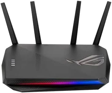ASUS ROG Strix GS-AX5400 WiFi 6 Extendable Gaming Router, Gaming Port, Mobile Game Mode, Port Forwarding, VPN Fusion, Aura RGB, Subscription-free Network Security, Instant Guard, AiMesh Compatible (Certified Refurbished) - Image 5