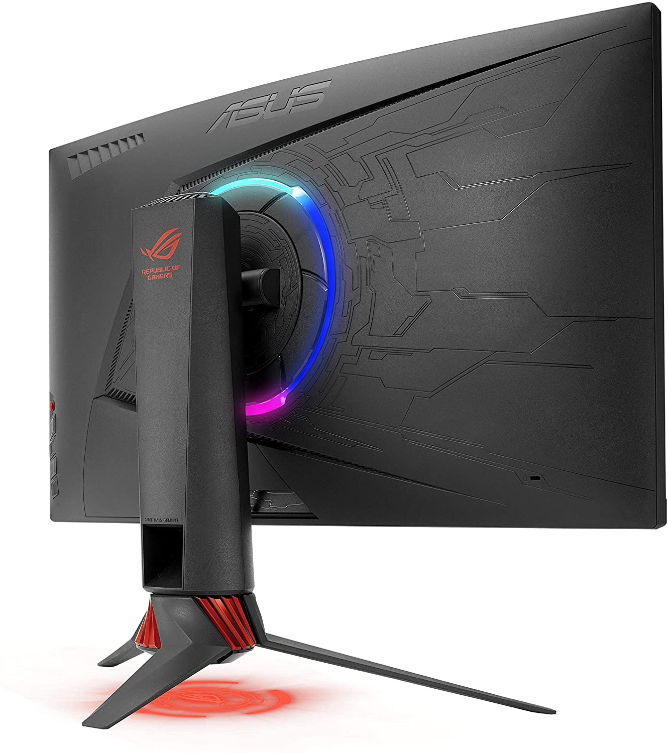 Asus ROG Strix XG248Q Gaming Monitor – 24 inch (23.8 inch viewable) FHD (1920x1080), Native 240Hz, 1ms, G-SYNC Compatible, Adaptive-Sync, Asus Aura Sync (Certified Refuribished) - Image 4