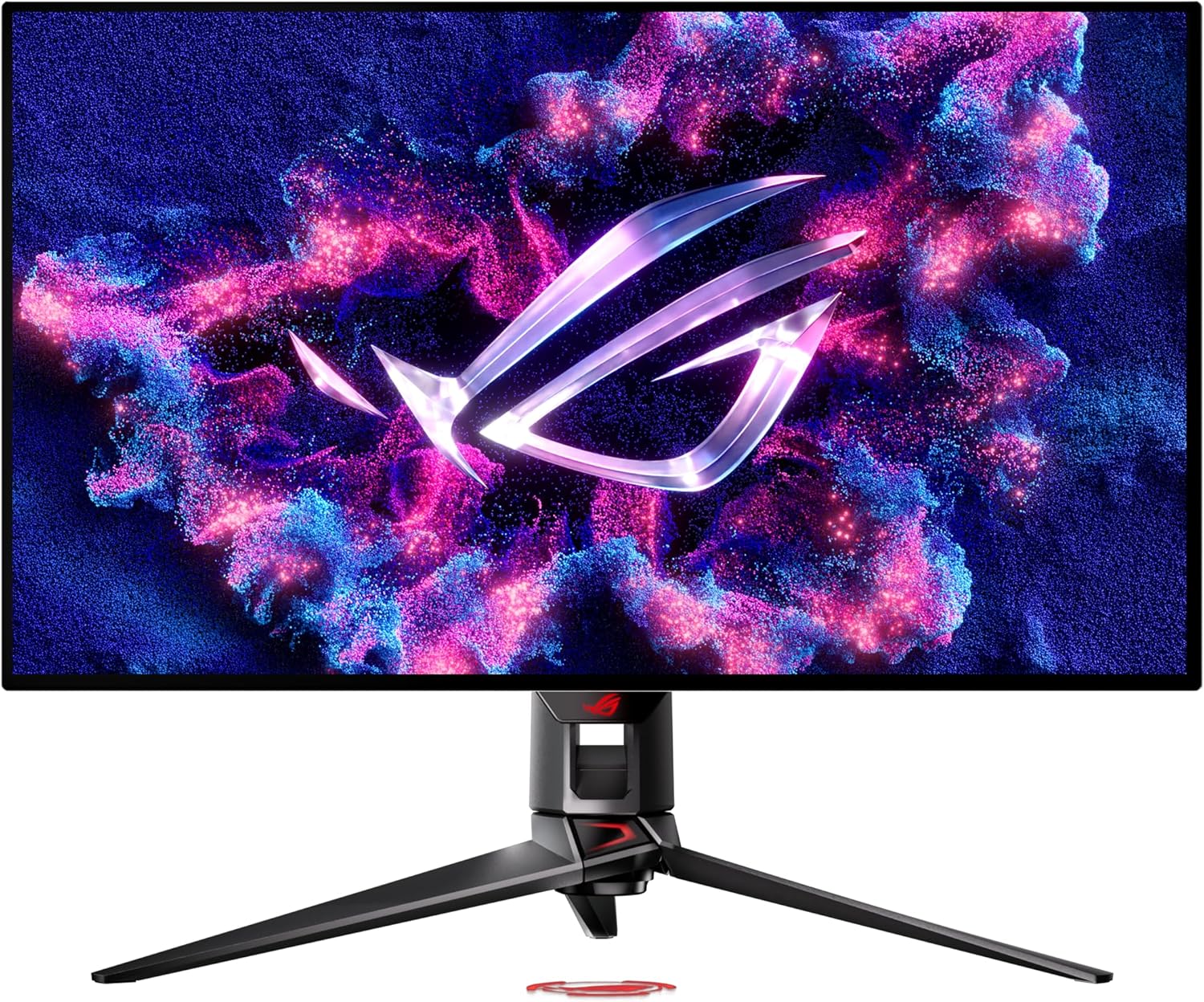 ASUS ROG Swift 32” 4K OLED Gaming Monitor (PG32UCDP) - WOLED, Dual Mode (4K 240Hz, FHD 480Hz), 0.03ms, G-SYNC Compatible, Custom Heatsink, AI Gaming, 99% DCI-P3,True 10-bit, USB-C 90W (Certified Refurbished) - Image 7