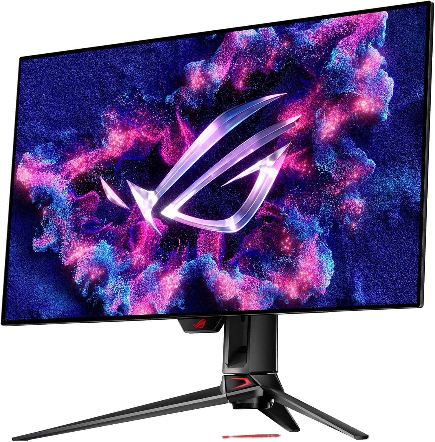 ASUS ROG Swift 32” 4K OLED Gaming Monitor (PG32UCDP) - WOLED, Dual Mode (4K 240Hz, FHD 480Hz), 0.03ms, G-SYNC Compatible, Custom Heatsink, AI Gaming, 99% DCI-P3,True 10-bit, USB-C 90W (Certified Refurbished) - Image 8