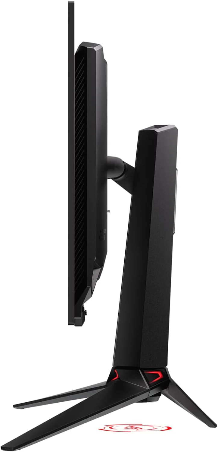 ASUS ROG Swift 32” 4K OLED Gaming Monitor (PG32UCDP) - WOLED, Dual Mode (4K 240Hz, FHD 480Hz), 0.03ms, G-SYNC Compatible, Custom Heatsink, AI Gaming, 99% DCI-P3,True 10-bit, USB-C 90W (Certified Refurbished) - Image 9