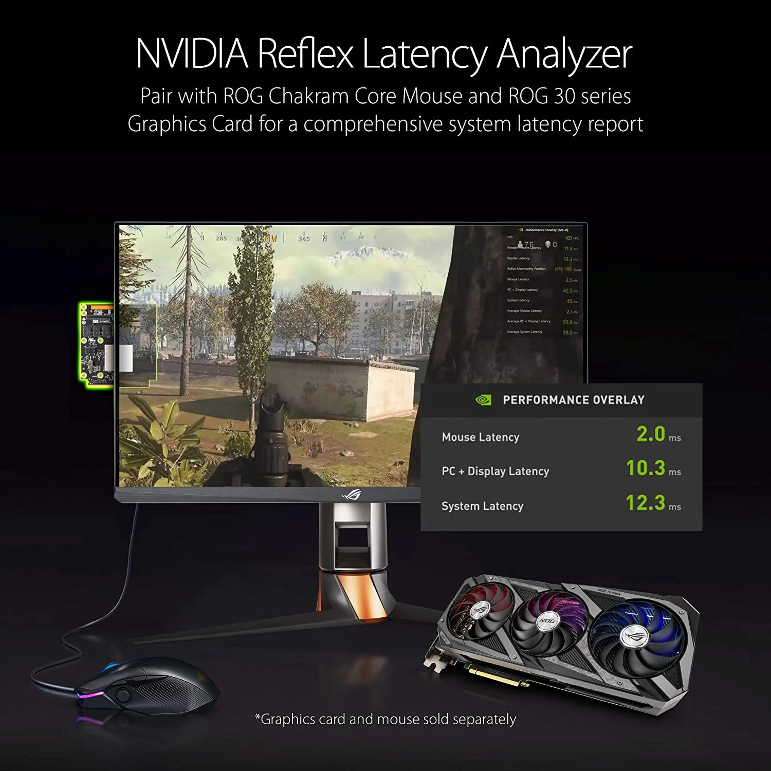 ASUS ROG SWIFT 360Hz PG259QNR eSports NVIDIA® G-SYNC® Gaming Monitor (Certified Refurbished) - Image 3