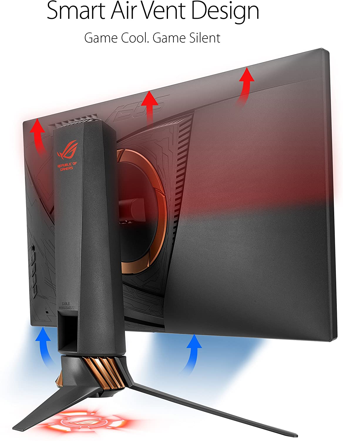 ASUS ROG Swift PG258Q 24.5” Full HD G-SYNC Gaming Monitor 240Hz 1080p 1ms with Eye Care DisplayPort HDMI USB (Certified Refurbished) - Image 6