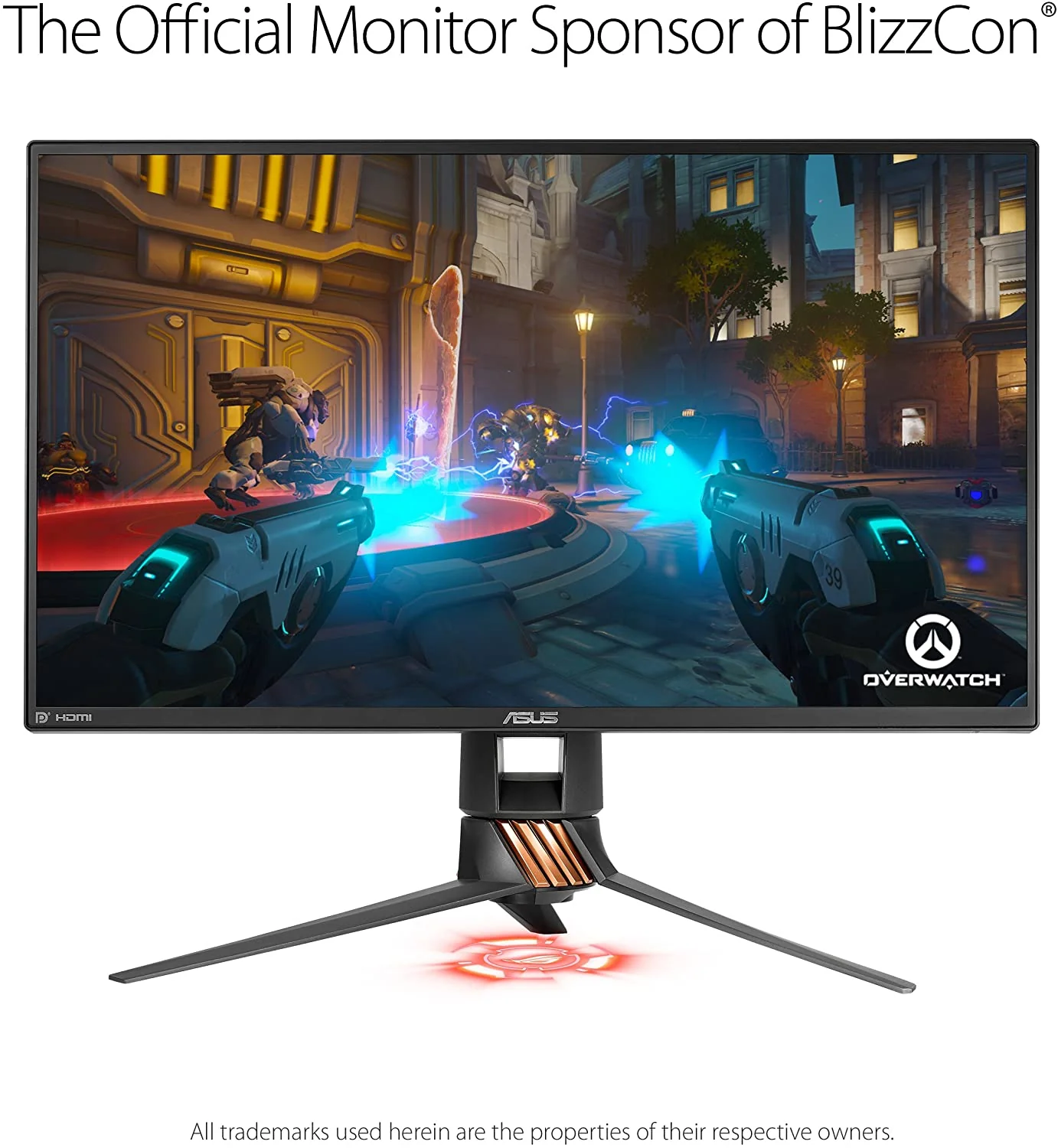 ASUS ROG Swift PG258Q 24.5” Full HD G-SYNC Gaming Monitor 240Hz 1080p 1ms with Eye Care DisplayPort HDMI USB (Certified Refurbished) - Image 7