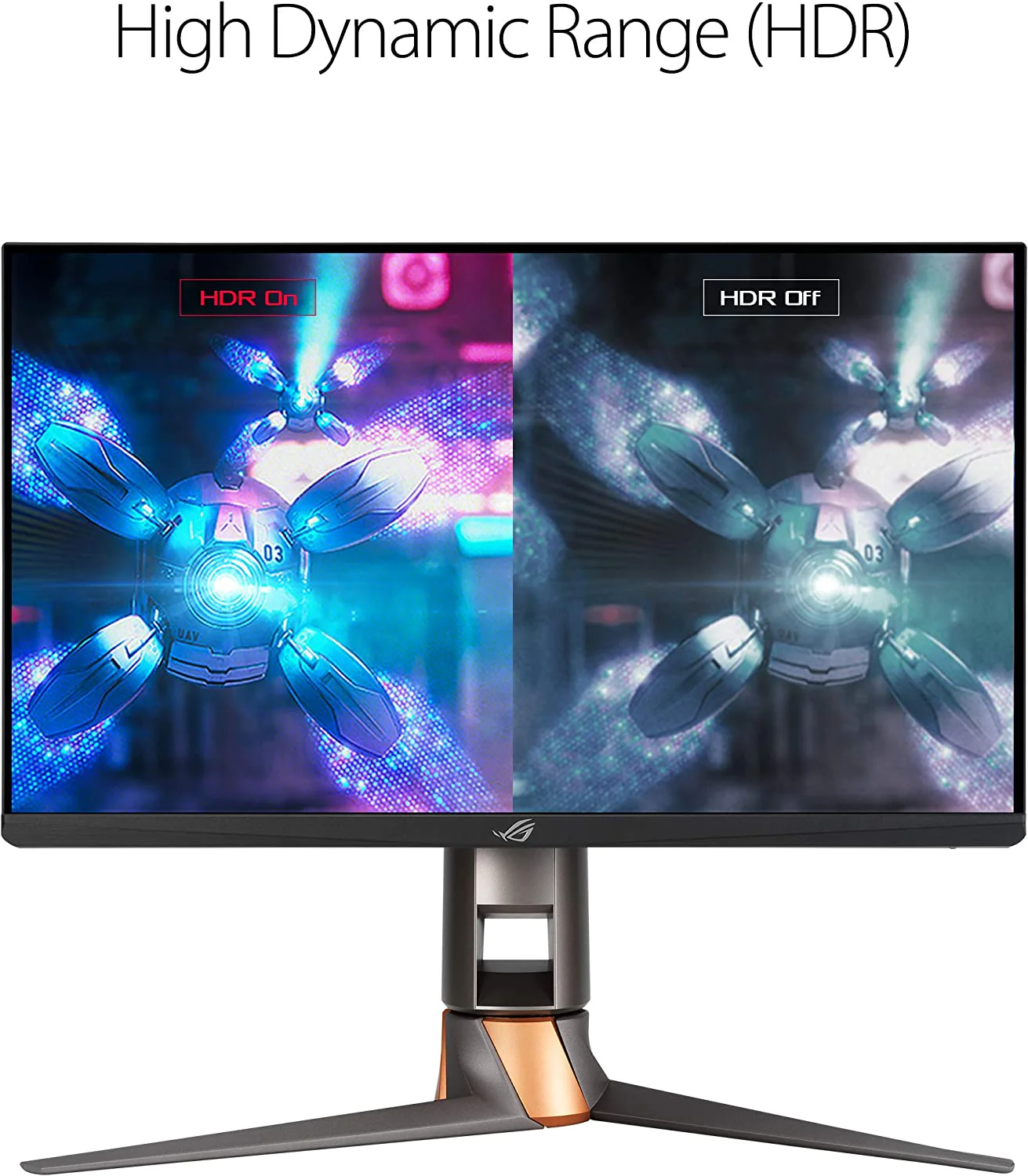 ASUS ROG Swift PG259QN eSports NVIDIA® G-SYNC® Gaming Monitor – 24.5 inch FHD (1920 x 1080), 360 Hz, Fast IPS, 1 ms (GTG), HDR, NVIDIA ULMB (Certified Refurbished) - Image 6