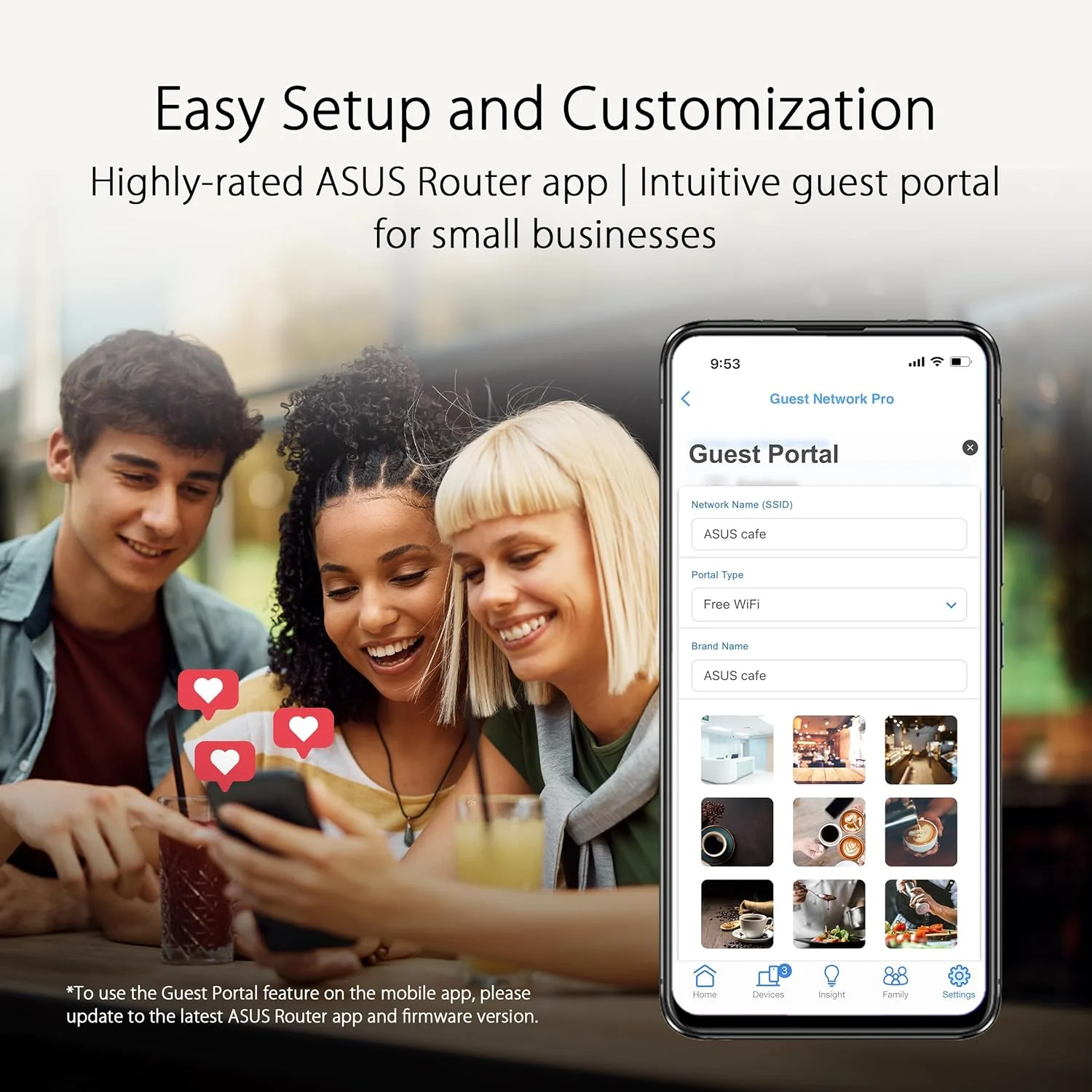 ASUS RT-AX57 GO - AX3000 Dual Band WiFi 6 (802.11ax) Travel Router, Support 4G/5G Mobile tethering&Public WiFi (WISP) Mode, Subscription-Free Network Security, VPN Features, AiMesh, Guest Portal (Certified Refurbished) - Image 7