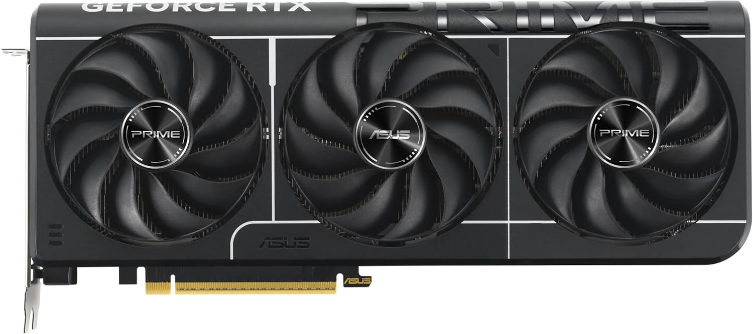 ASUS The SFF-Ready Prime GeForce RTX 5070 Ti 16GB GDDR7 Graphics Card (PCIe 5.0, 16GB GDDR7, HDMI/DP 2.1, 2.5-Slot, Axial-tech Fans, Dual BIOS) (Certified Refurbished)
