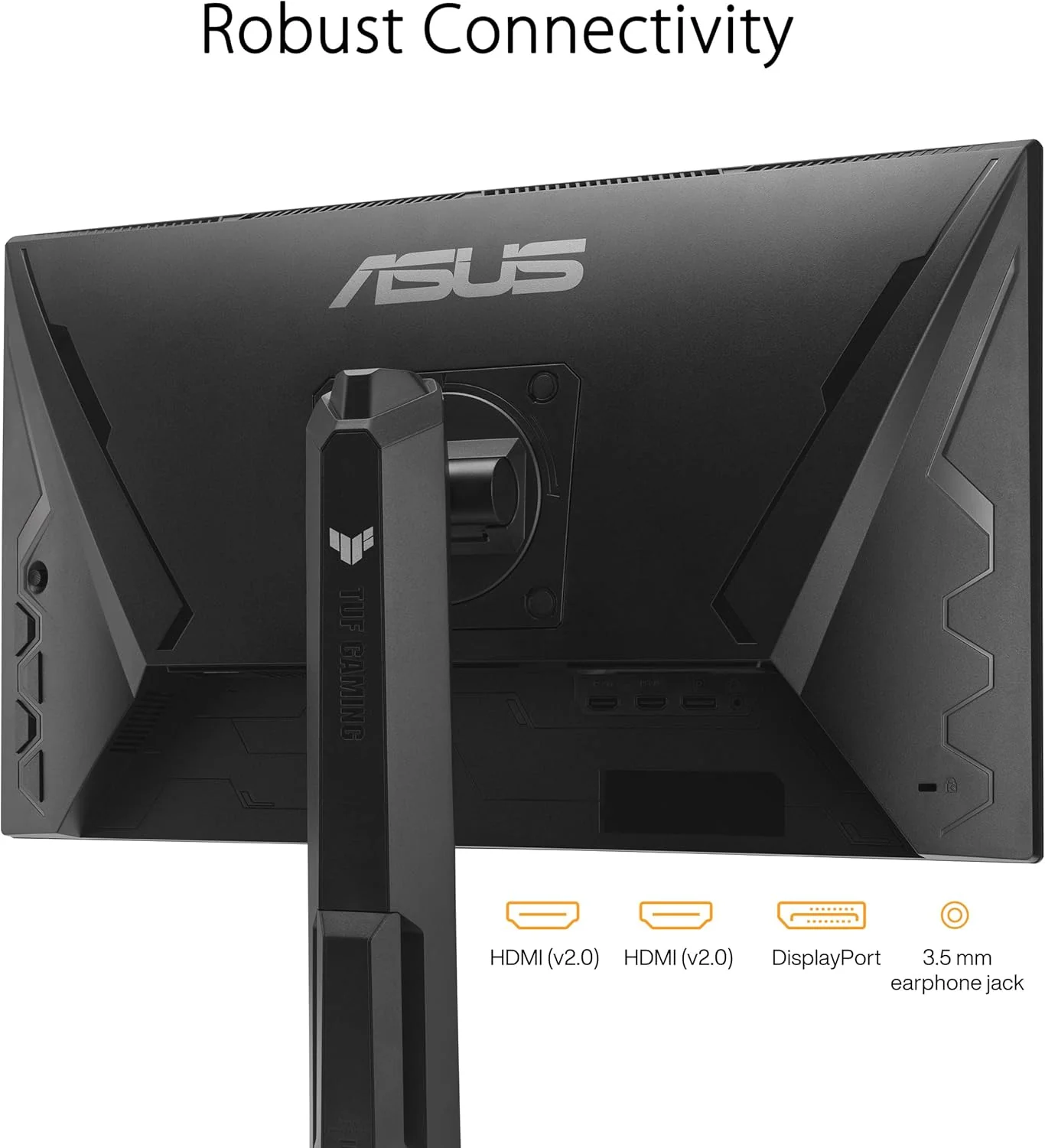 ASUS TUF Gaming 24” (23.8” viewable) 1080P Monitor (VG249QL3A) - Full HD, 180Hz, 1ms, Fast IPS, ELMB, FreeSync Premium, G-SYNC Compatible, Speakers, DisplayPort, Height Adjustable (Certified Refurbished) - Image 6