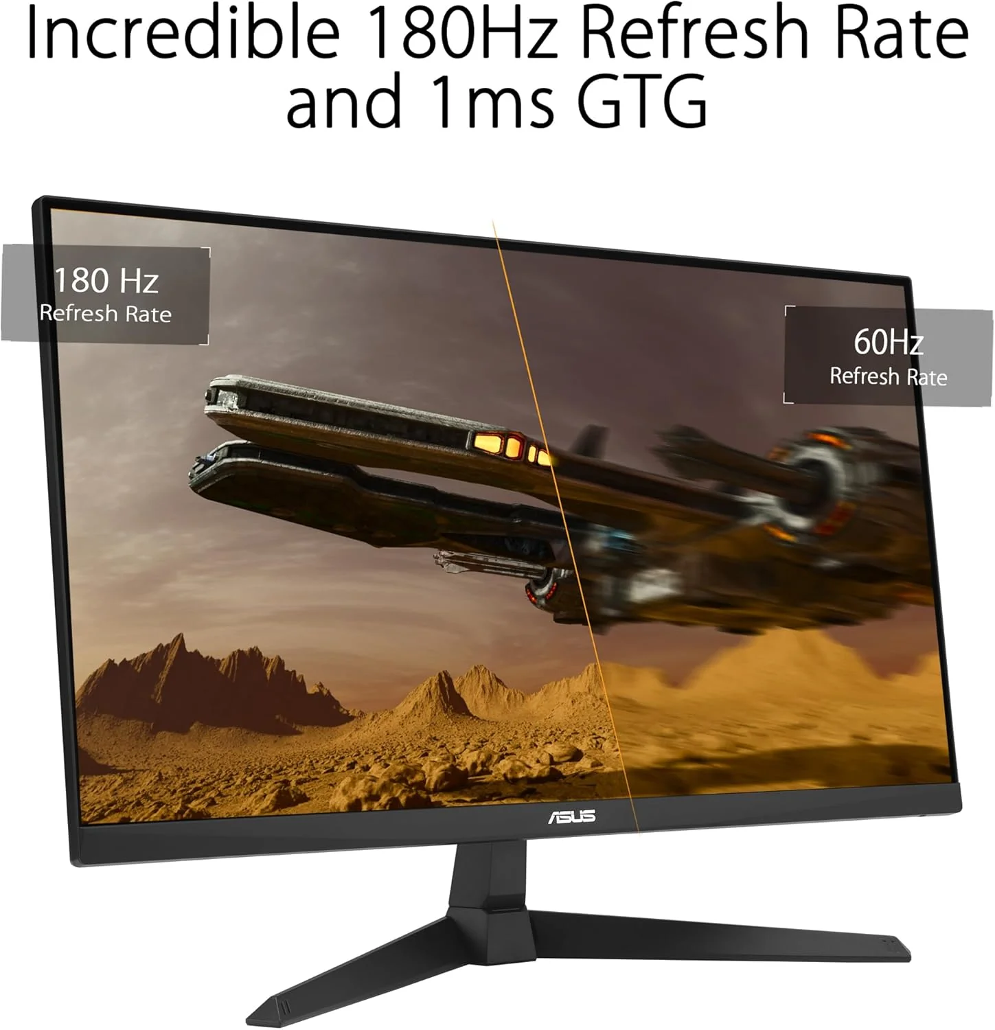 ASUS TUF Gaming 27” 1080P Monitor (VG279Q3A) – Full HD, 180Hz, 1ms, Fast IPS, Extreme Low Motion Blur Sync, FreeSync Premium, G-SYNC Compatible (Certified Refurbished) - Image 3
