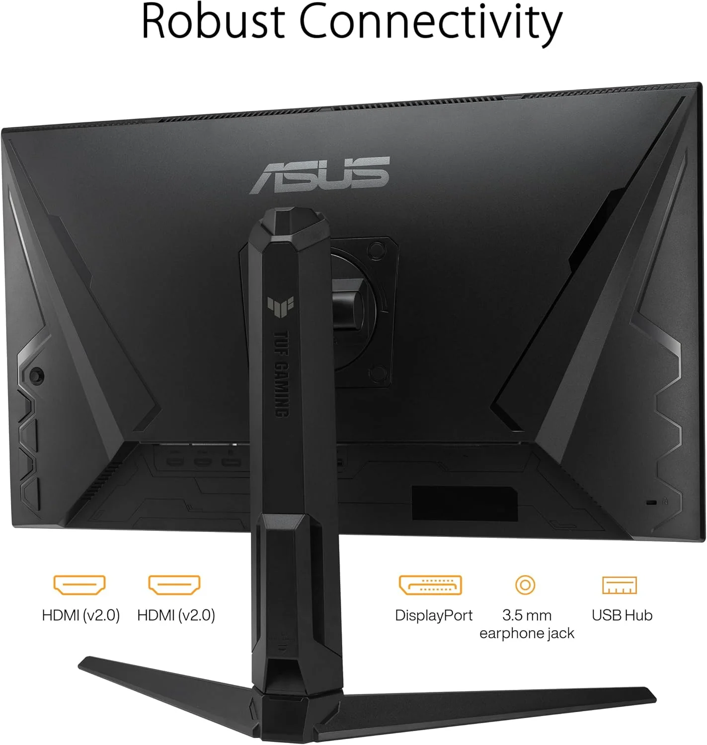 ASUS TUF Gaming 27” 1440P Gaming Monitor (VG27AQML1A) - QHD (2560 x 1440), 260Hz, 1ms, Fast IPS, Extreme Low Motion Blur Sync, G-SYNC Compatible, Freesync Premium (Certified Refurbished) - Image 2