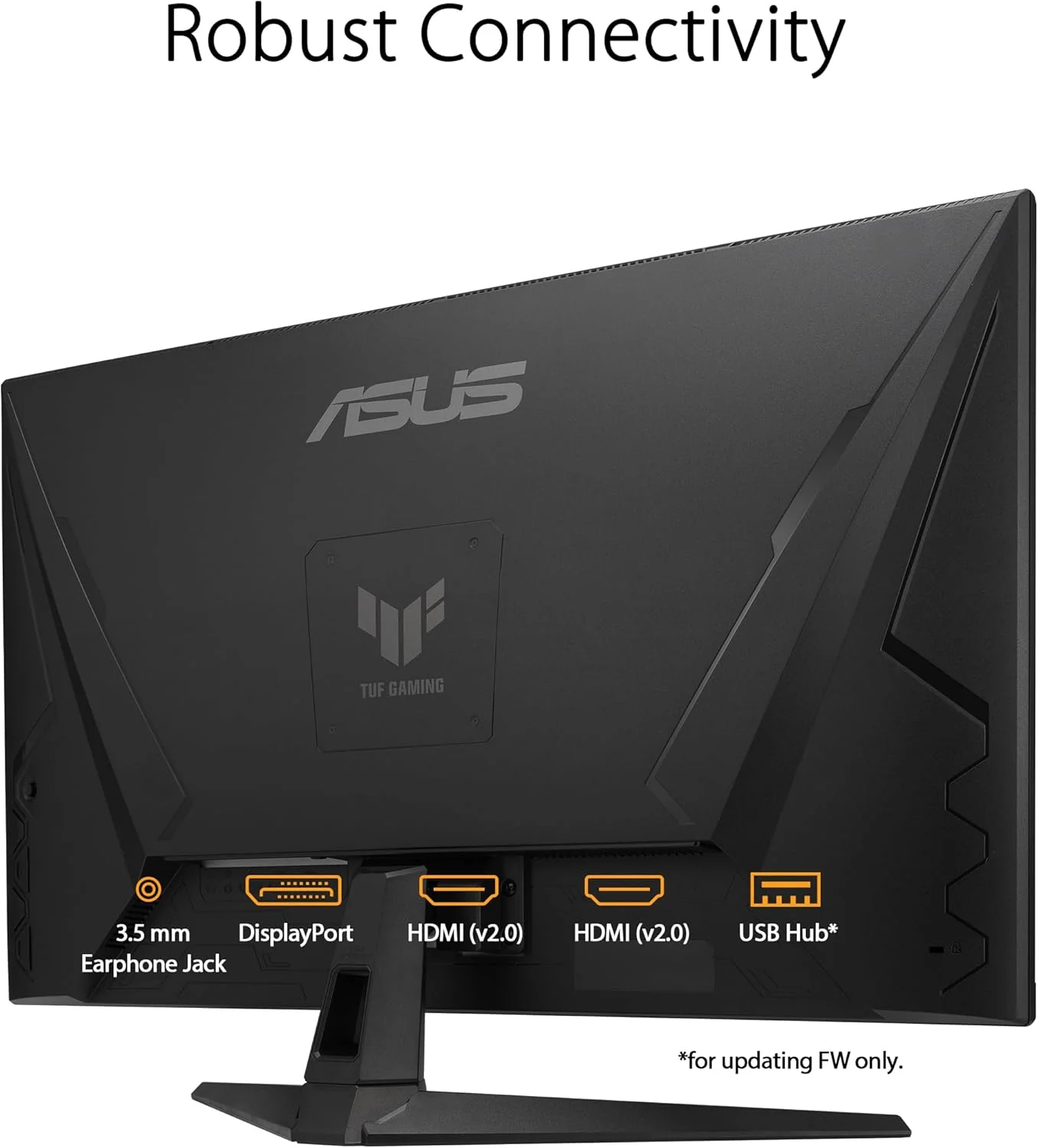 ASUS TUF Gaming 32” (31.5-inch viewable) 1080P Gaming Monitor (VG328QA1A) - Full HD, 170Hz, 1ms, Extreme Low Motion Blur, FreeSync Premium, Eye Care, Shadow Boost, HDMI, Tilt Adjustable (Certified Refurbished) - Image 6