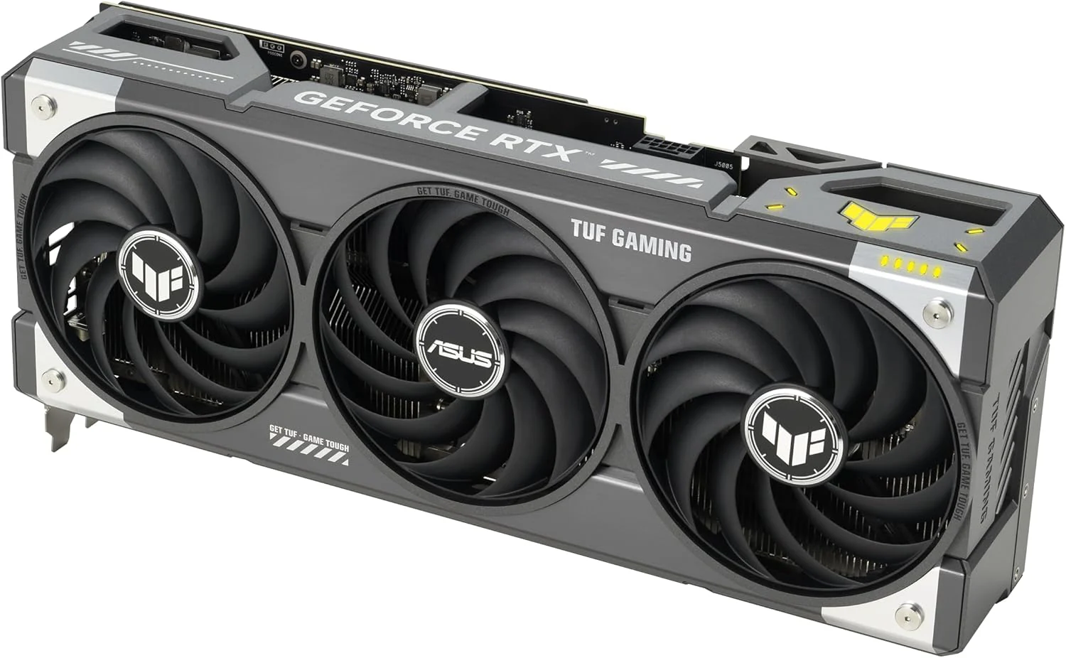 ASUS TUF Gaming GeForce RTX 5070 Ti 16GB GDDR7 OC Edition Gaming Graphics Card (PCIe® 5.0, HDMI®/DP 2.1, 3.125-slot, Military-Grade Components, Protective PCB Coating, axial-tech Fans) (Certified Refurbished) - Image 2