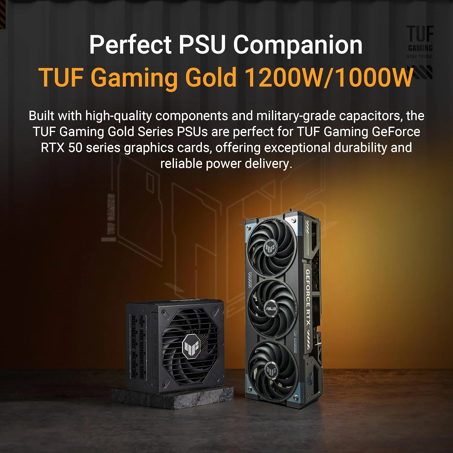 ASUS TUF Gaming GeForce RTX 5070 Ti 16GB GDDR7 OC Edition Gaming Graphics Card (PCIe® 5.0, HDMI®/DP 2.1, 3.125-slot, Military-Grade Components, Protective PCB Coating, axial-tech Fans) (Certified Refurbished) - Image 6