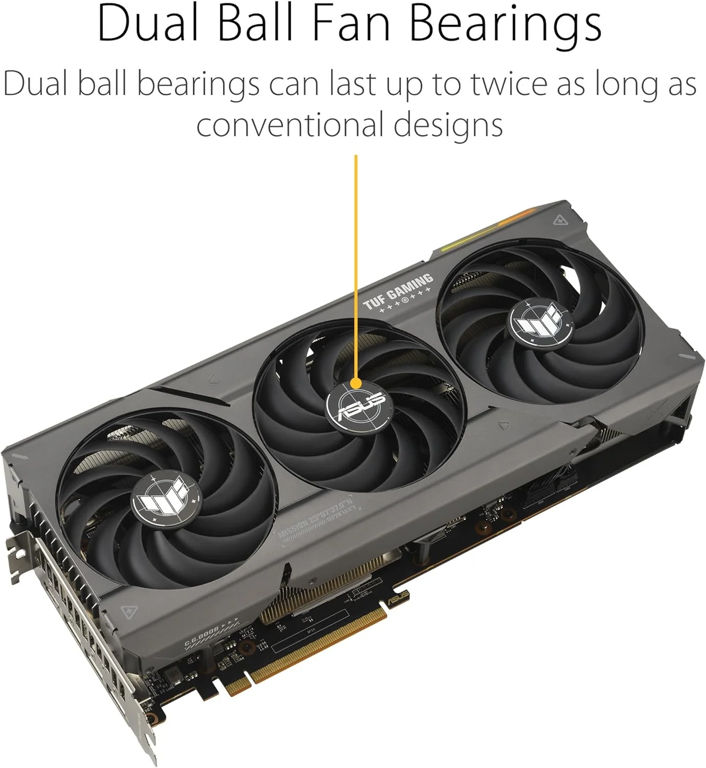 ASUS TUF Gaming Radeon RX 7800 XT OC Edition 16GB GDDR6 Graphics Card (PCIe 4.0, 12GB GDDR6, HDMI 2.1, DisplayPort 2.1) (Certified Refurbished) - Image 3