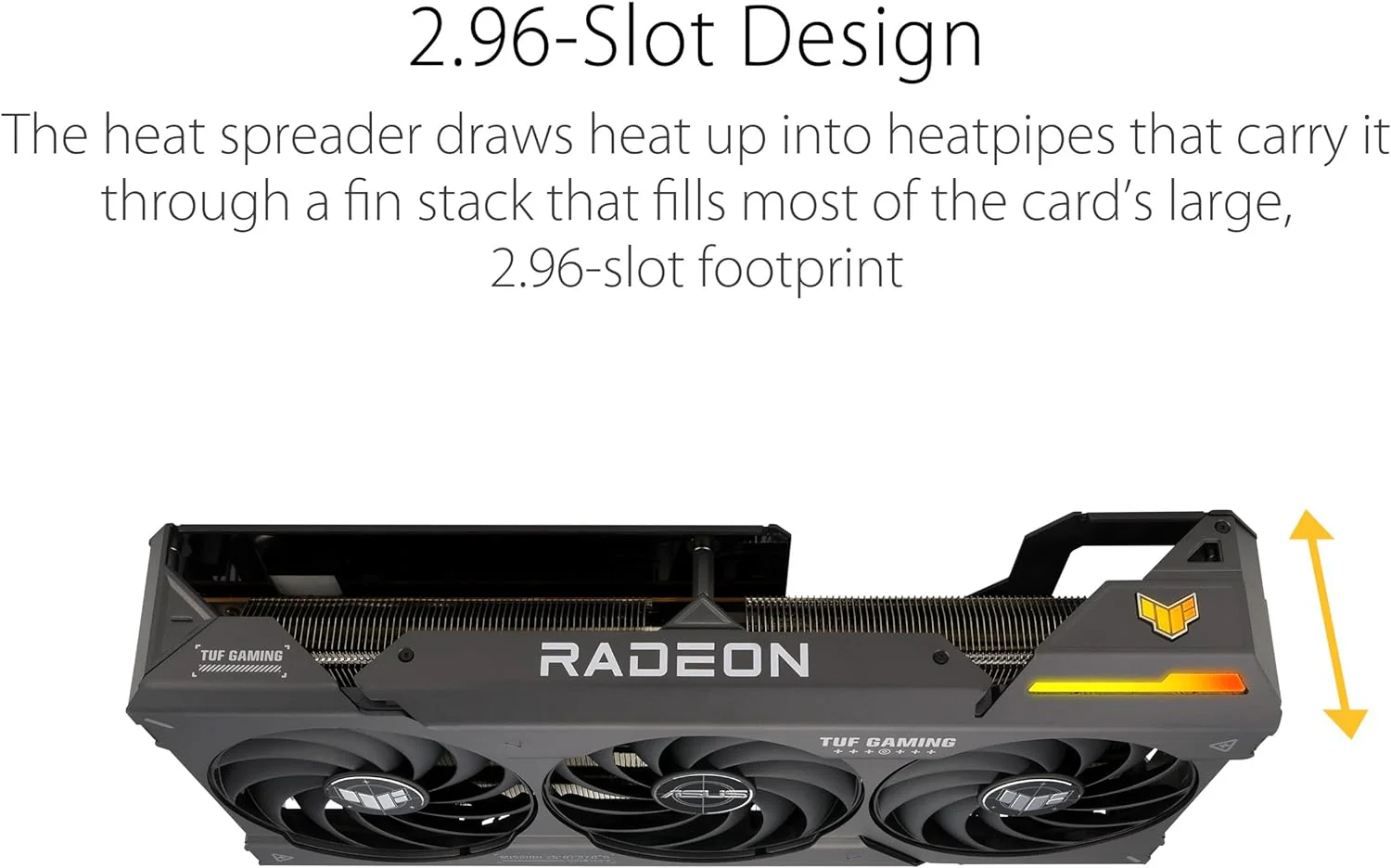 ASUS TUF Gaming Radeon RX 7800 XT OC Edition 16GB GDDR6 Graphics Card (PCIe 4.0, 12GB GDDR6, HDMI 2.1, DisplayPort 2.1) (Certified Refurbished) - Image 4