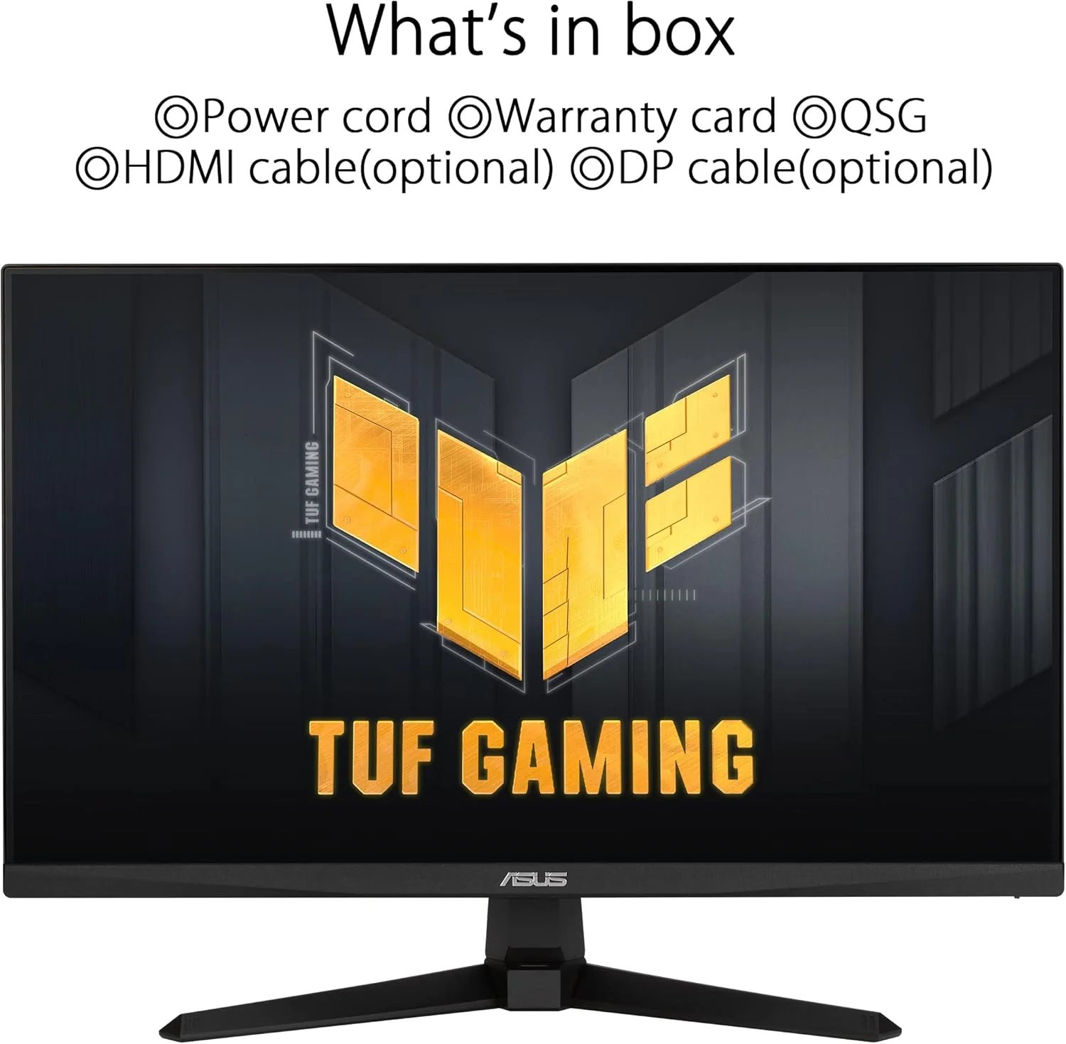 ASUS TUF Gaming VG249QM1A Gaming Monitor – 23.8 inch FHD (1920x1080), Fast IPS, overclocking 270 Hz (Above 144Hz, 240Hz), Extreme Low Motion Blur, 1ms (GTG), 99% sRGB, FreeSync Premium, G-Sync compatible (Certified Refurbished) - Image 7