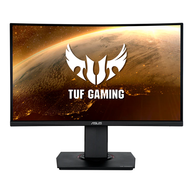 Asus TUF Gaming VG24VQ Curved Gaming Monitor – 23.6 inch Full HD (1920 x 1080), 144Hz (Certified Refurbished)