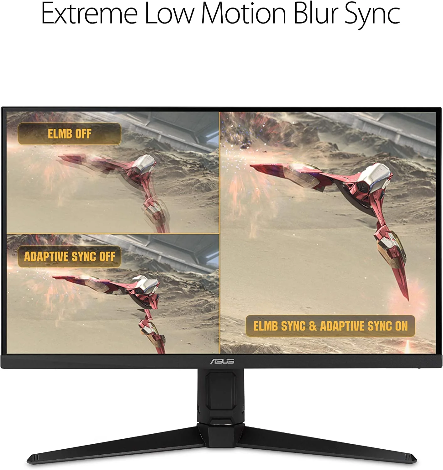 Asus TUF Gaming VG27AQL1A Gaming Monitor –27 inch QHD (2560x1440), IPS,170Hz (above 144Hz), ELMB SYNC, G-Sync compatible, FreeSync Premium, 1ms (MPRT), 130 % sRGB, HDR (Certified Refurbished) - Image 4