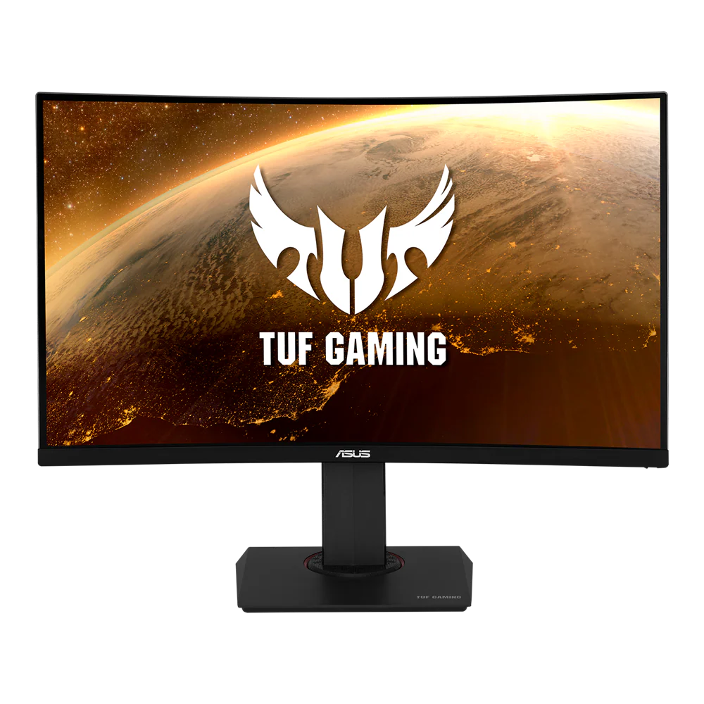 ASUS TUF Gaming VG32VQ Curved HDR Gaming Monitor – 32 inch QHD (2560x1440), 144Hz, Extreme Low Motion Blur Sync, Adaptive-sync, Freesync Premium,1ms (MPRT),HDR10 (Certified Refurbished)