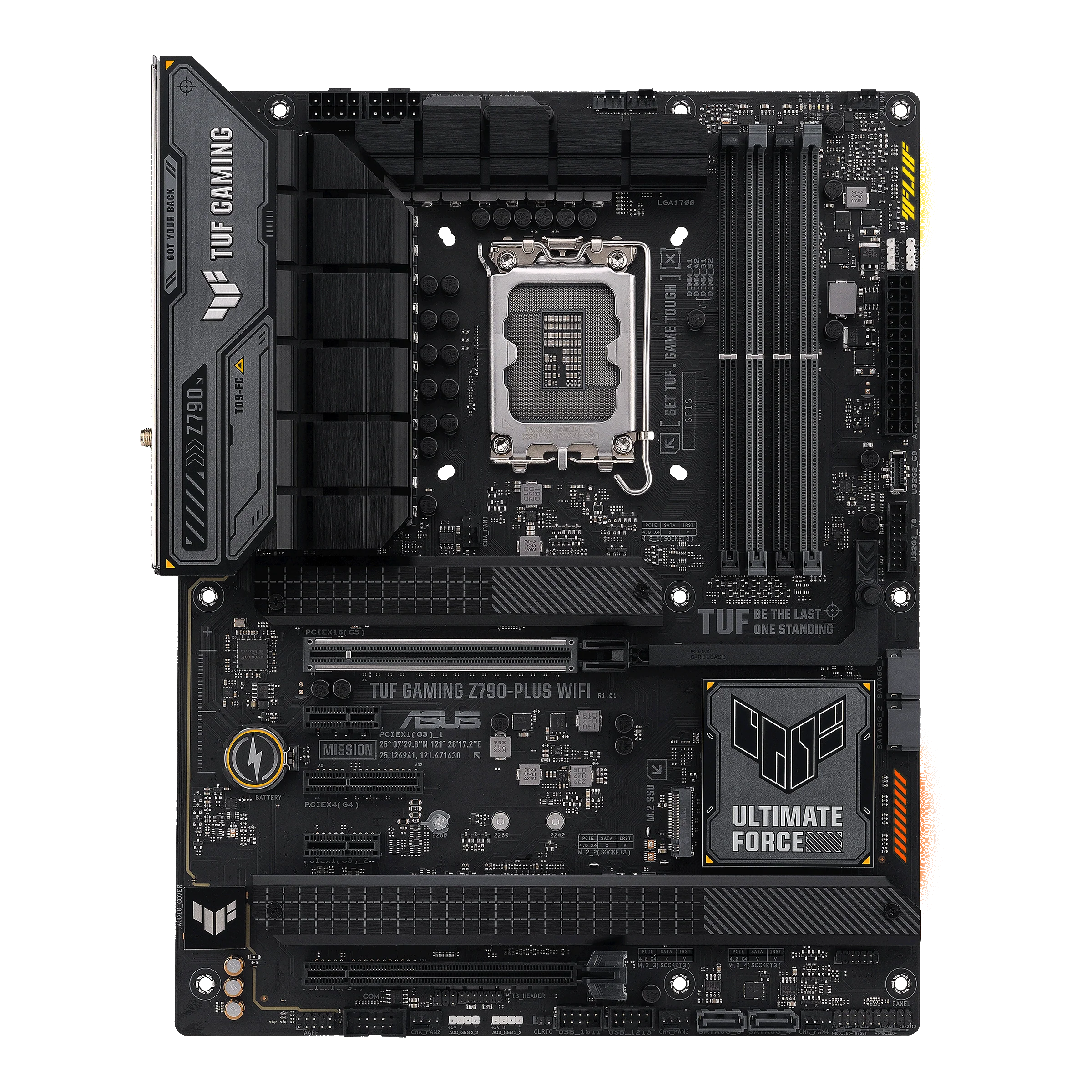 ASUS TUF Gaming Z790-Plus WiFi LGA 1700(Intel 12th&13th Gen) ATX Motherboard(PCIe 5.0,4xM.2 Slots,16+1 DrMOS,WiFi 6,2.5Gb LAN,Front USB 3.2 Gen 2 Type-C,Thunderbolt 4(USB4),Aura RGB) (Certified Refurbished) - Image 6