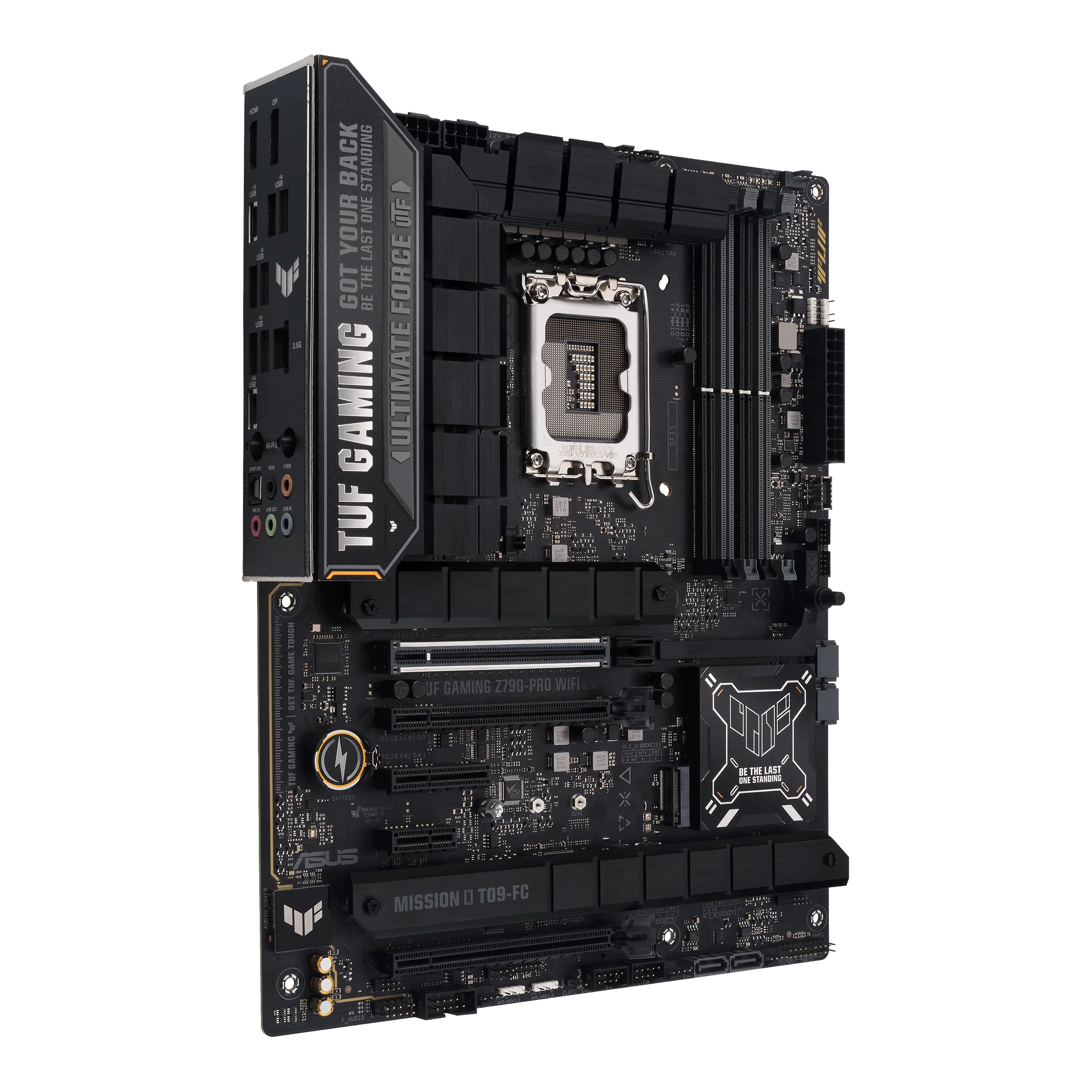 ASUS TUF Gaming Z790-PRO WiFi 6E LGA 1700(Intel®13th&12th Gen) ATX Motherboard(DDR5,PCIe Gen 5 x 16 SafeSlot with Q-Release,Front Panel USB 20Gbps Type-C with PD) (Certified Refurbished)