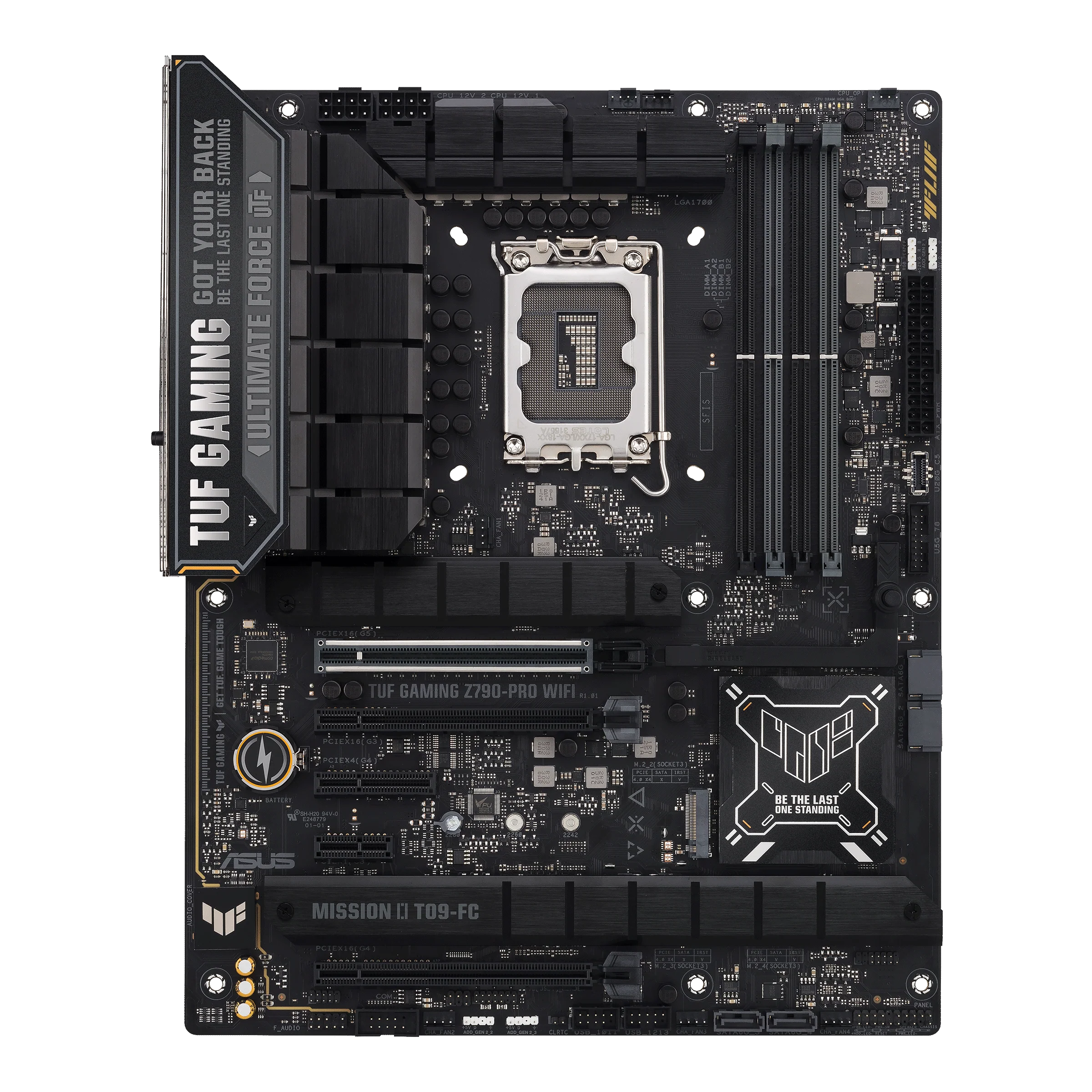 ASUS TUF Gaming Z790-PRO WiFi 6E LGA 1700(Intel®13th&12th Gen) ATX Motherboard(DDR5,PCIe Gen 5 x 16 SafeSlot with Q-Release,Front Panel USB 20Gbps Type-C with PD) (Certified Refurbished) - Image 2