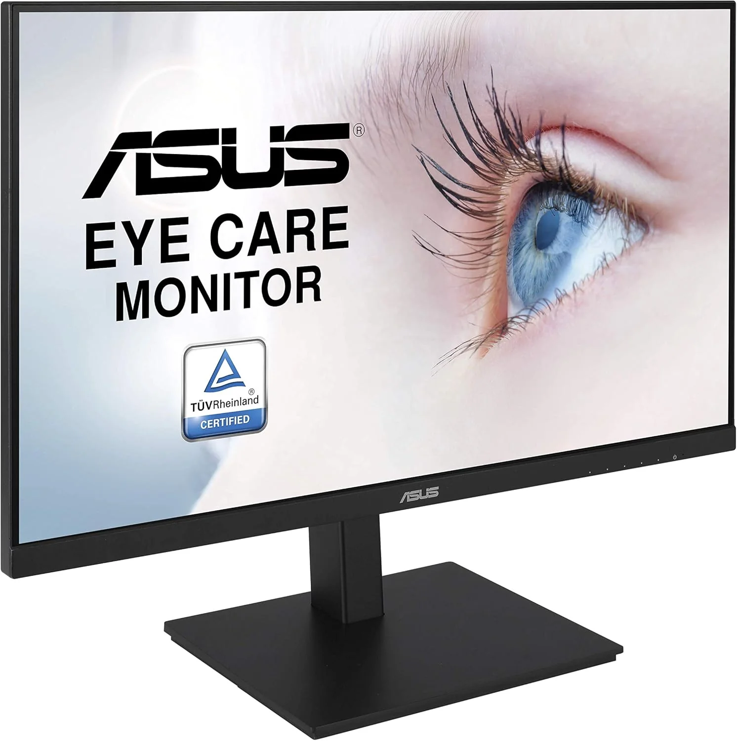 ASUS VA27DQSB Eye Care Monitor – 27 inch, FHD (Full HD 1920 x 1080), IPS, Frameless, 75Hz, Adaptive-Sync, DisplayPort, HDMI, Eye Care, Low Blue Light, Flicker Free, Wall Mountable (Certified Refurbished) - Image 2