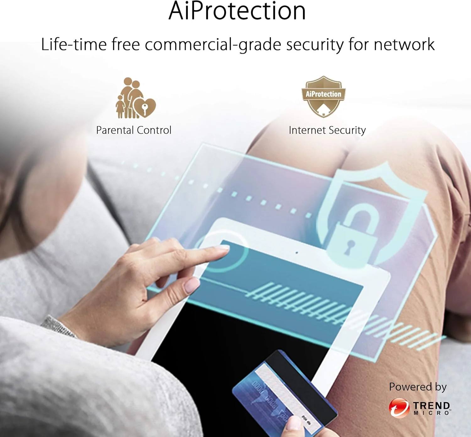 ASUS ZenWiFi AX Mini (XD5) Tri-Band Whole Home Mesh WiFi System WiFi 6, 802.11ax, up to 3500 sq ft & 25+ Devices, AiMesh, Lifetime Free Internet Security, Parental Controls, Easy Setup (Certified Refurbished) - Image 5