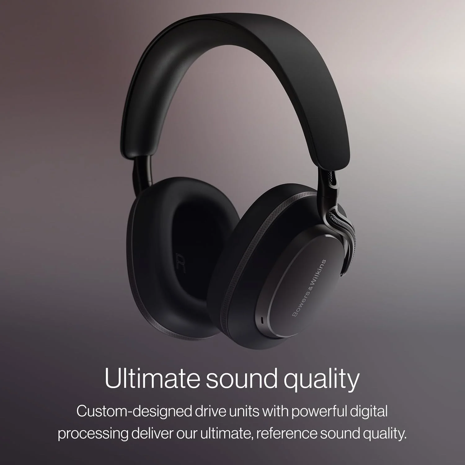 Bowers & Wilkins Px8 S2 Wireless Over-Ear Headphones, Active Noise Cancelling & Transparency Mode, High-Res Playback, 30H Playtime with Quick Charge Support, Bluetooth Headphones (Certified Refurbished) - Image 4