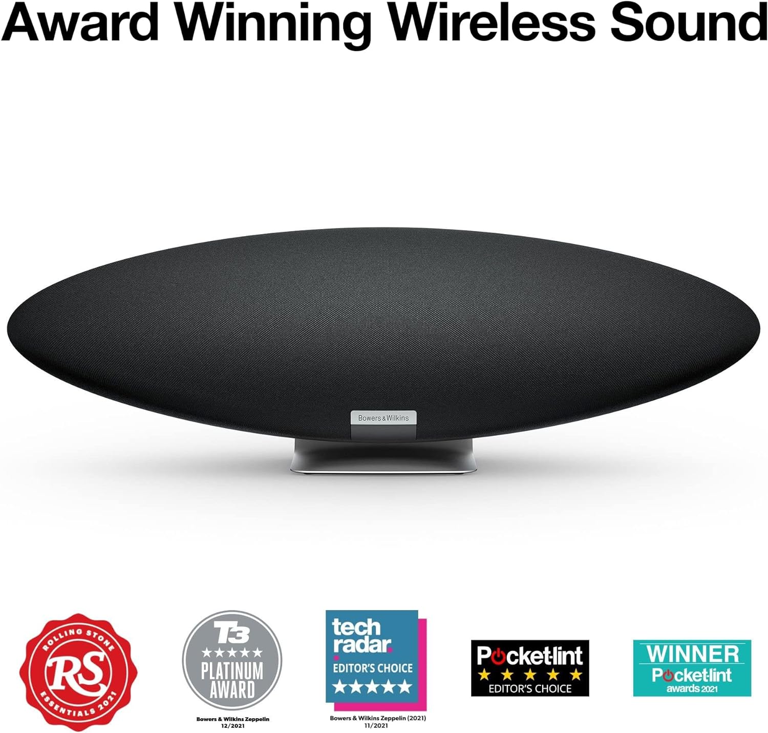 Bowers & Wilkins Zeppelin Wireless Speaker with 5 Drivers & Subwoofer (Certified Refurbished) - Image 8
