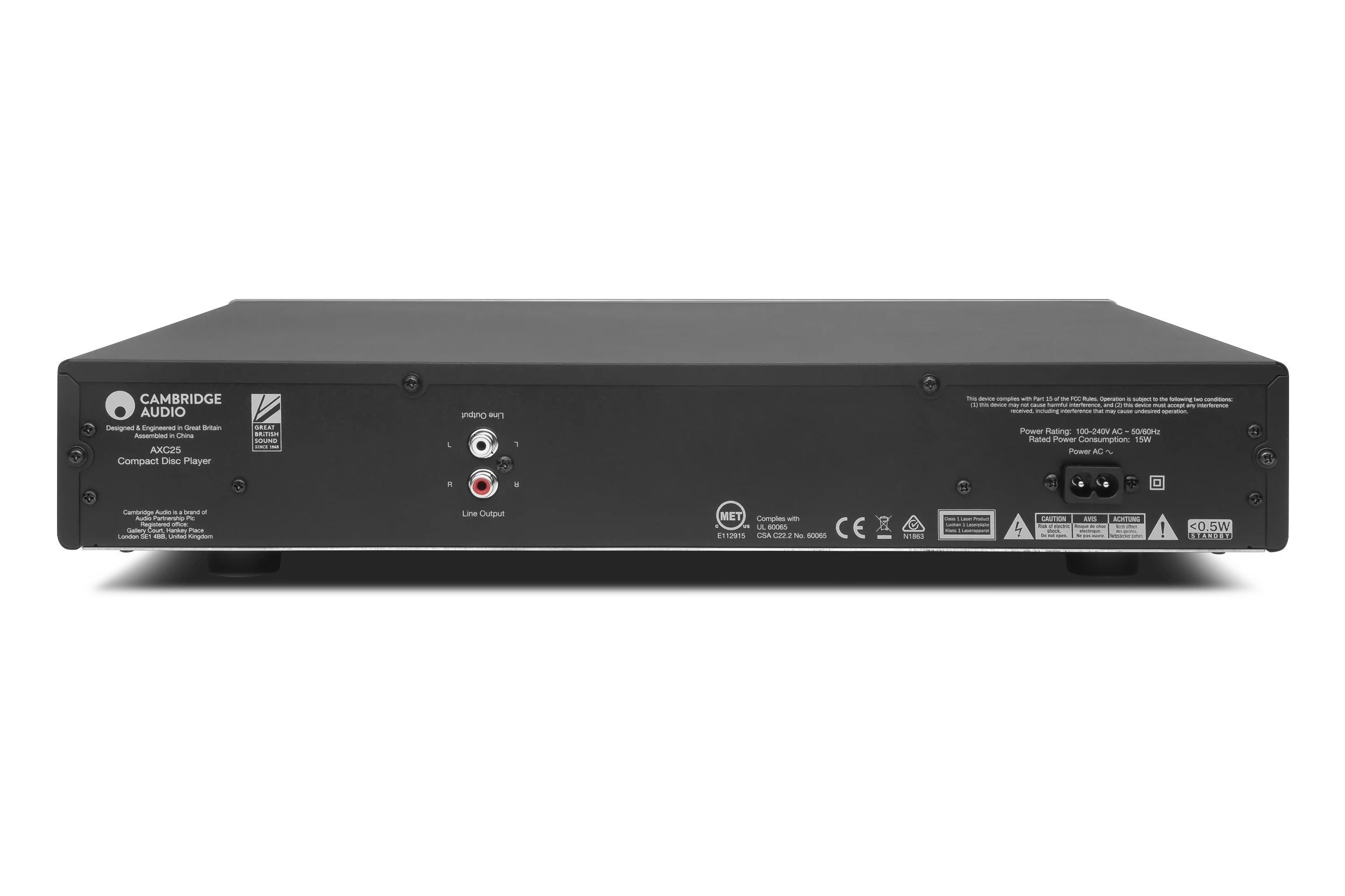Cambridge Audio AXC25 CD Player (Certified Refurbished) - Image 4